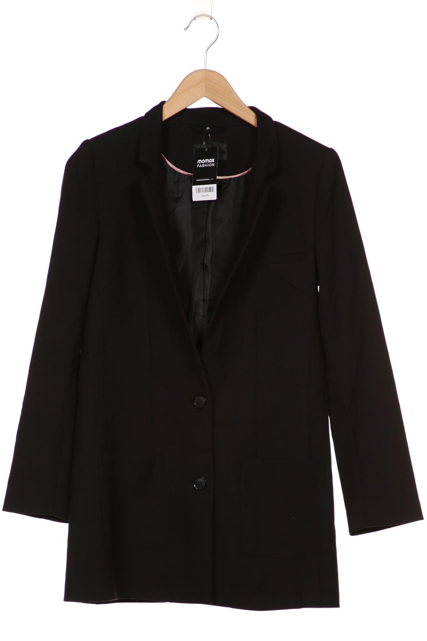 

H&M Damen Mantel, schwarz