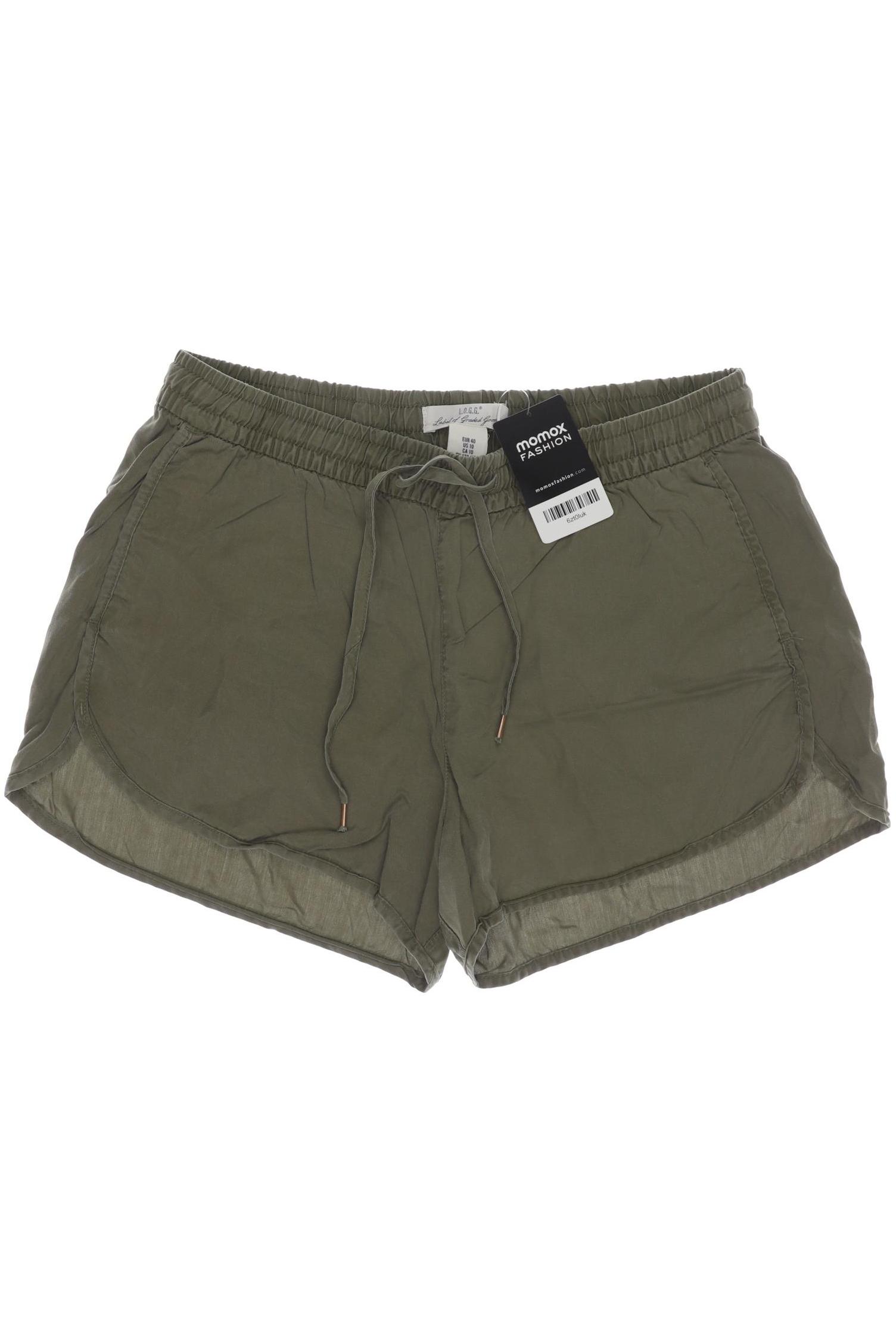 

H&M Damen Shorts, grün, Gr. 40
