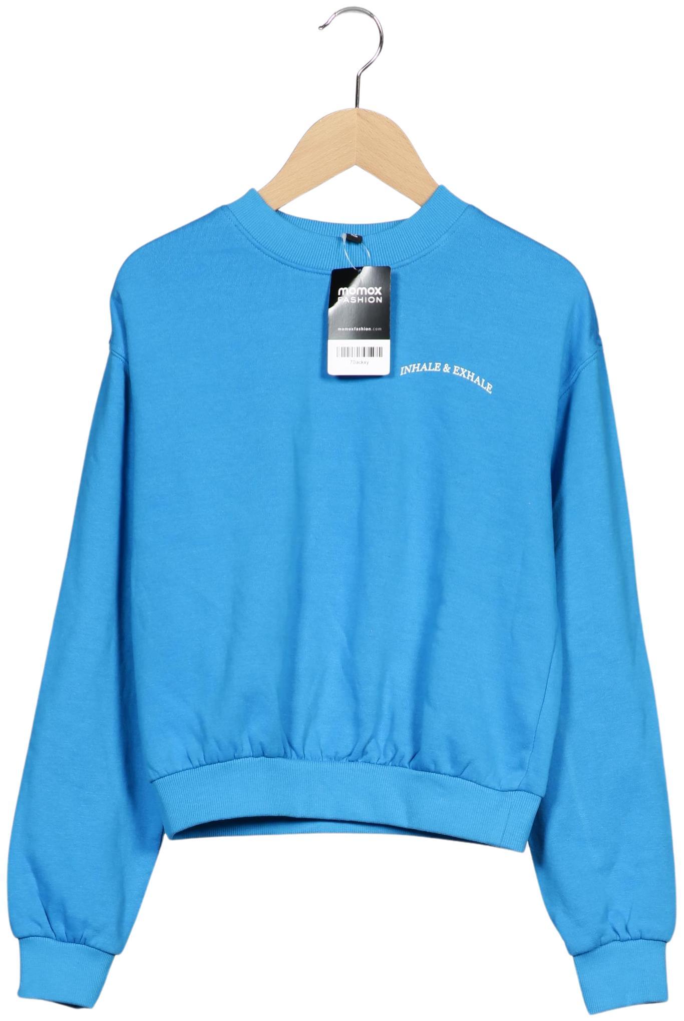 

H&M Damen Sweatshirt, hellblau, Gr. 32