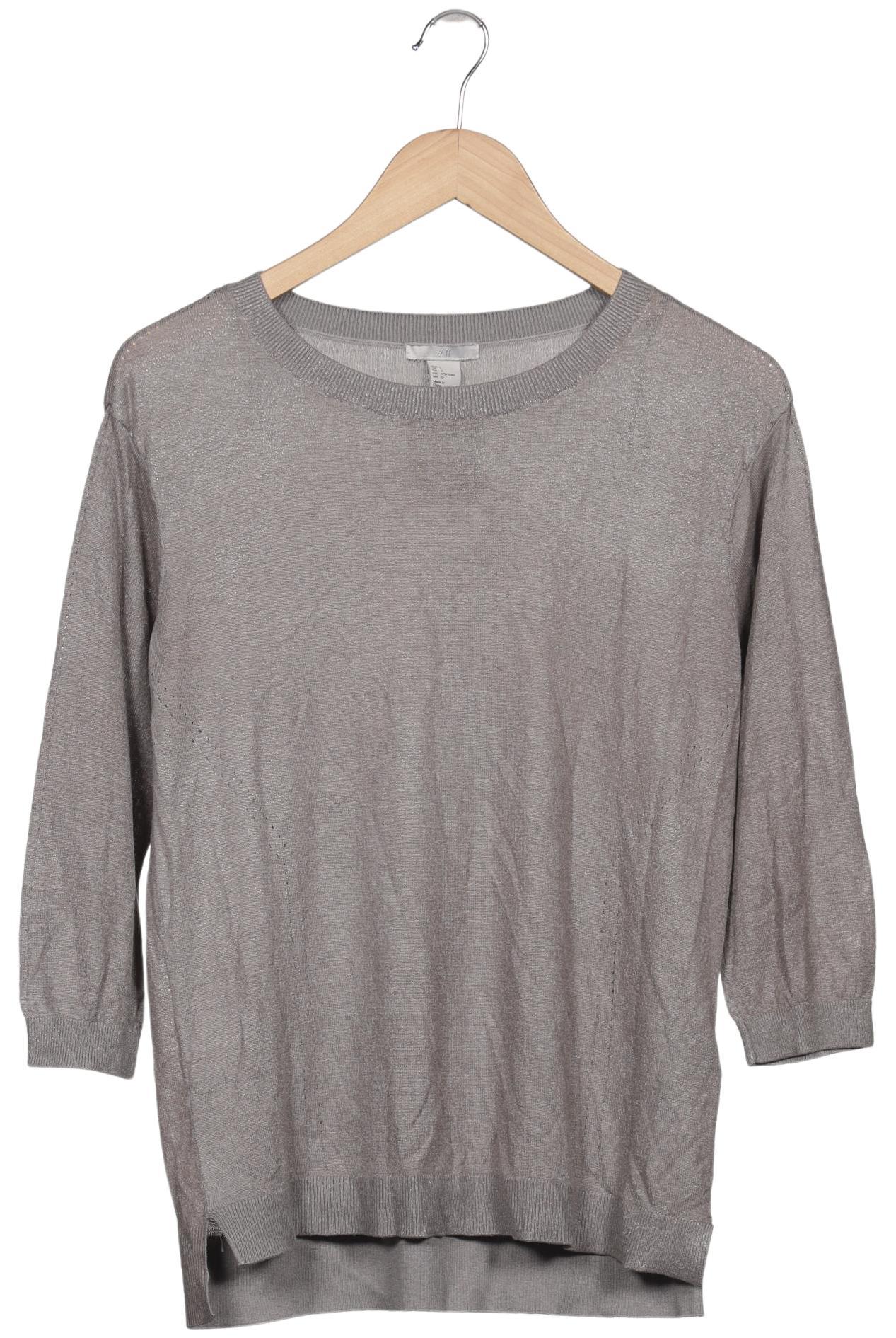 

H&M Damen Pullover, grau, Gr. 42
