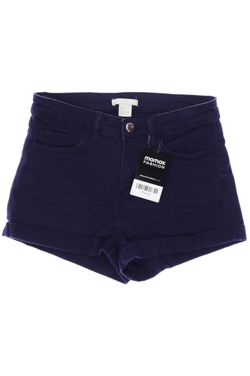 

H&M Damen Shorts, marineblau, Gr. 32