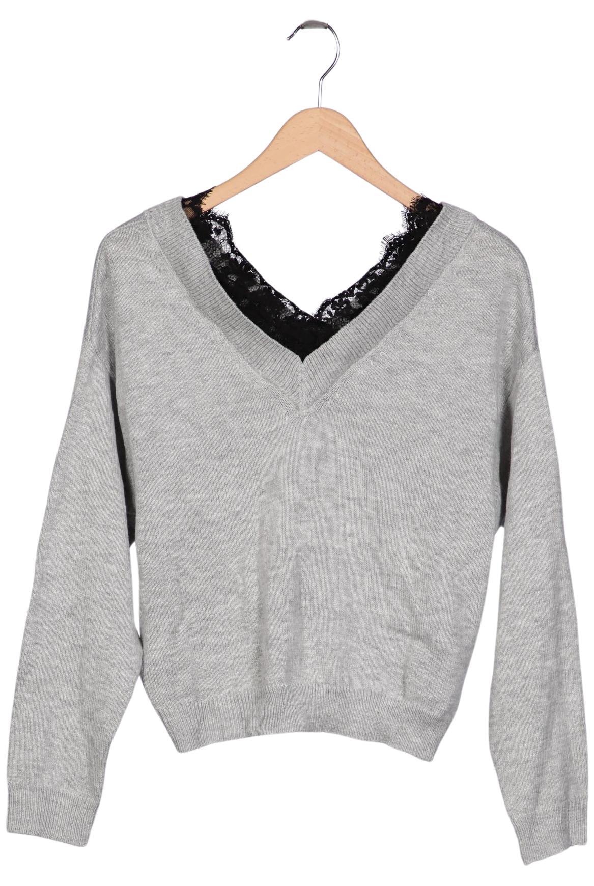

H&M Damen Pullover, grau, Gr. 36