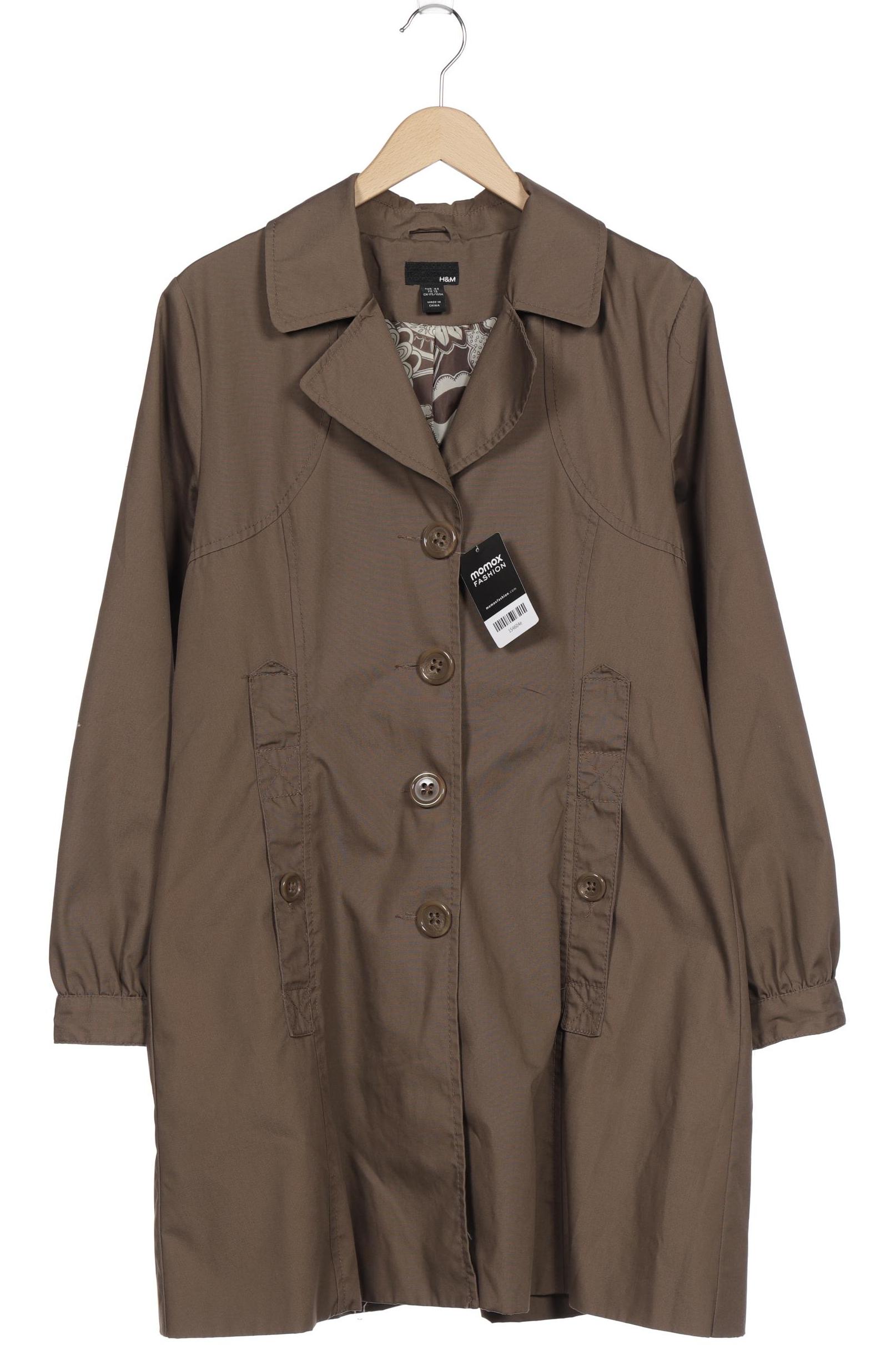 

H&M Damen Mantel, braun, Gr. 44
