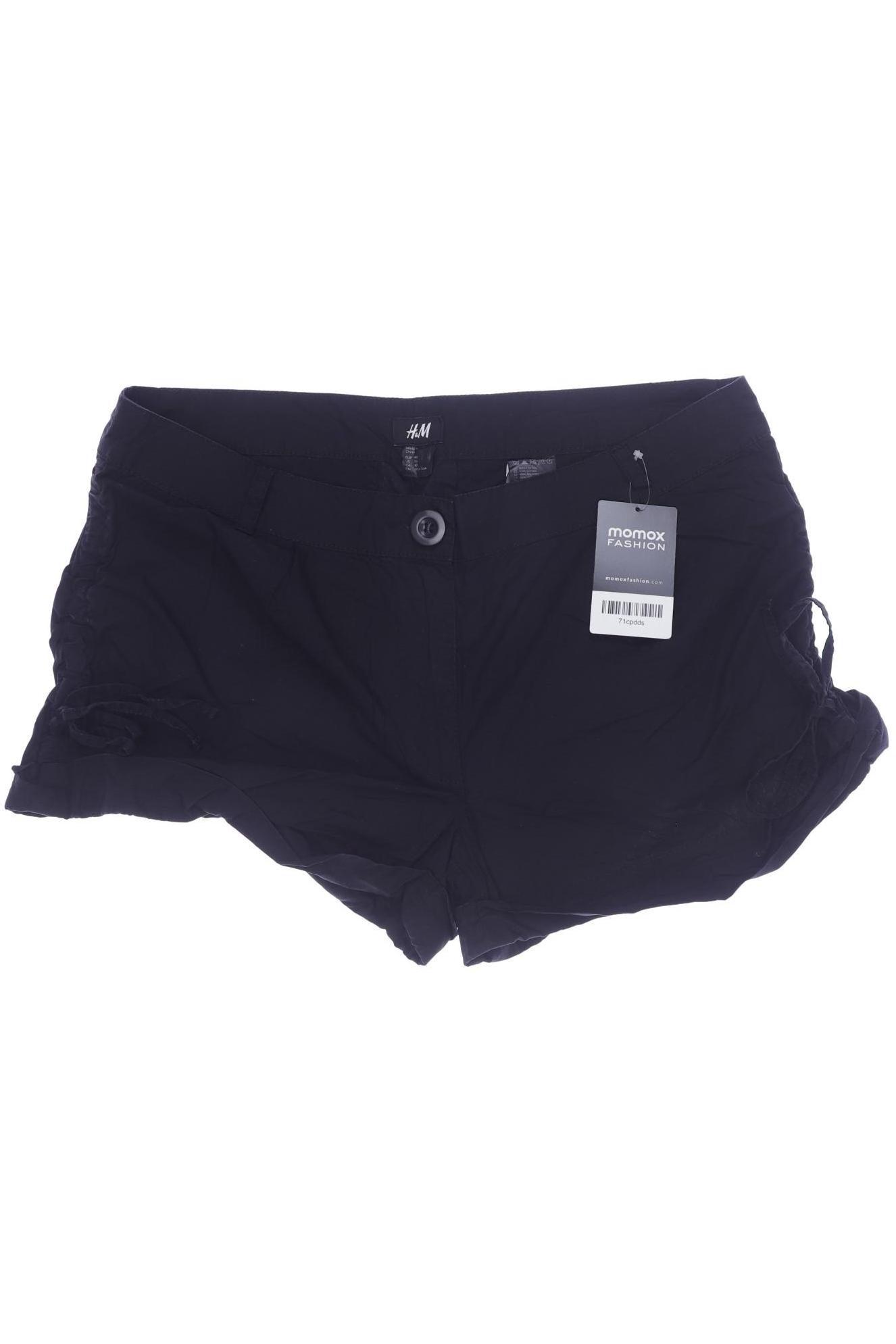 

H&M Damen Shorts, schwarz, Gr. 40