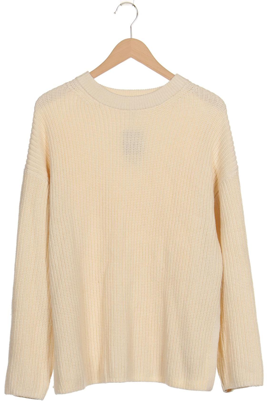 

H&M Damen Pullover, cremeweiß, Gr. 34