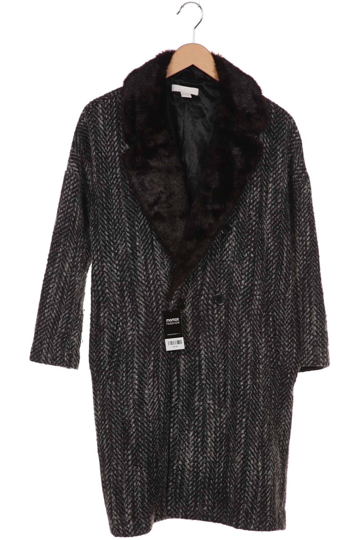 

H&M Damen Mantel, grau, Gr. 34