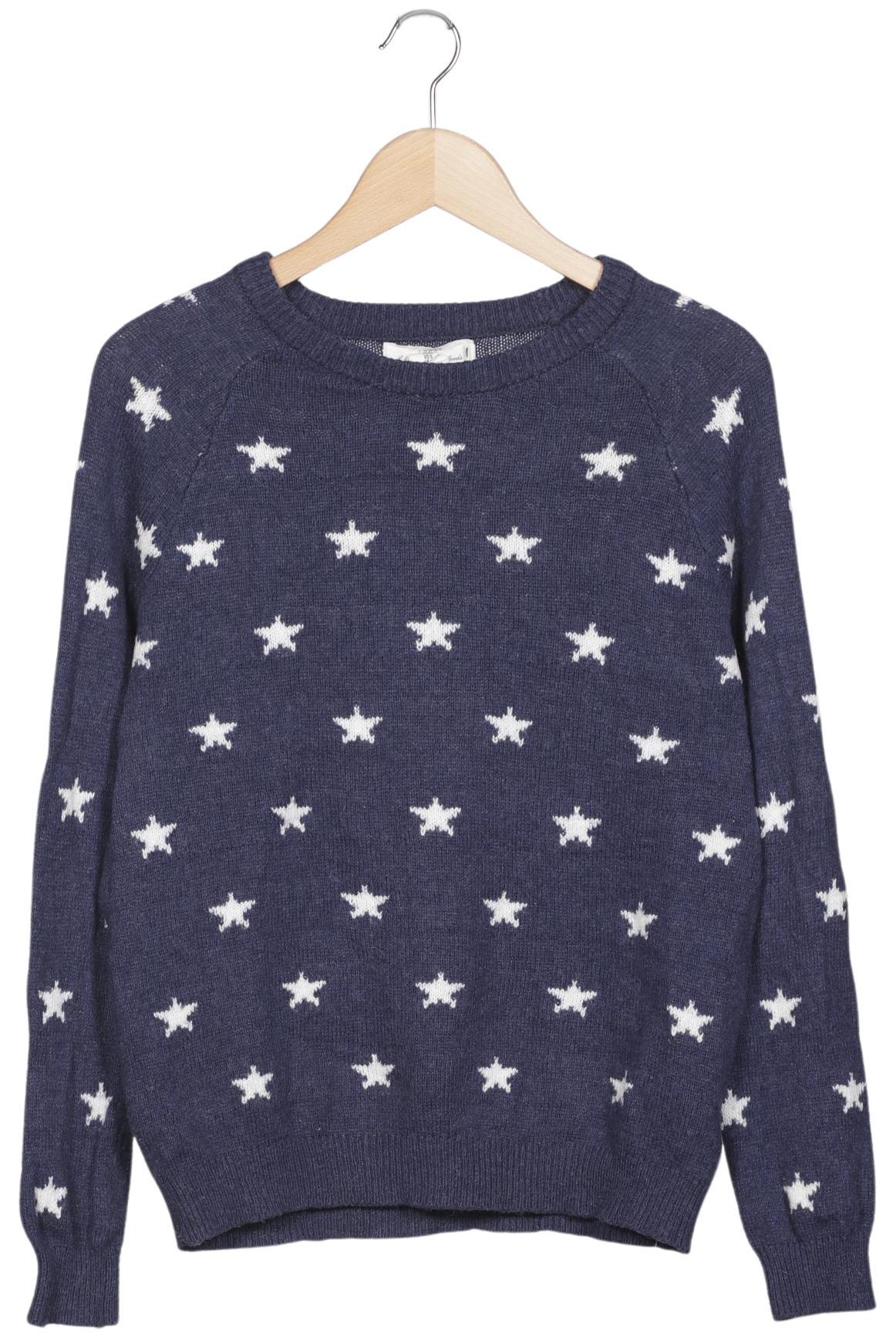 

H&M Damen Pullover, marineblau, Gr. 36
