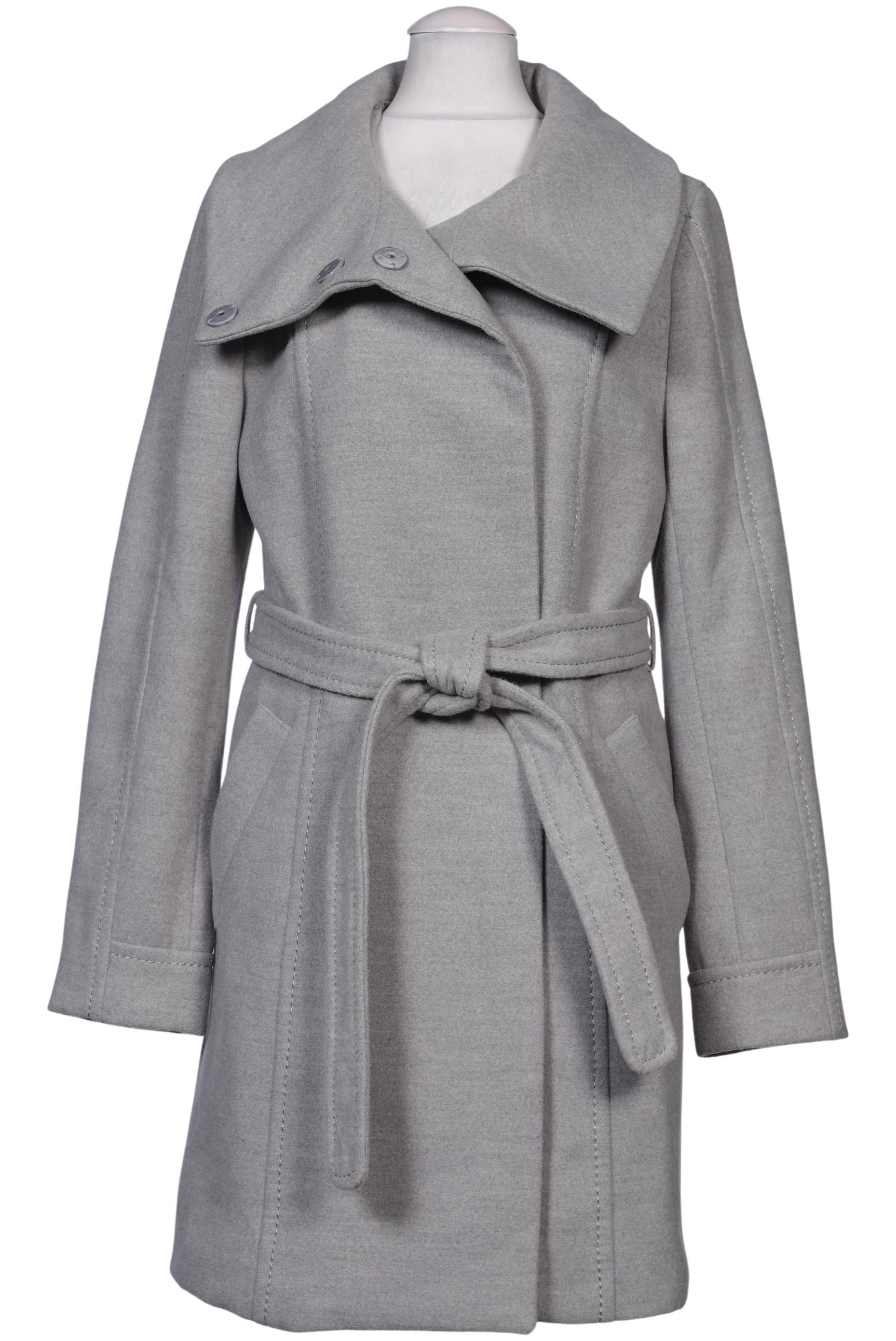 

H&M Damen Mantel, grau, Gr. 34