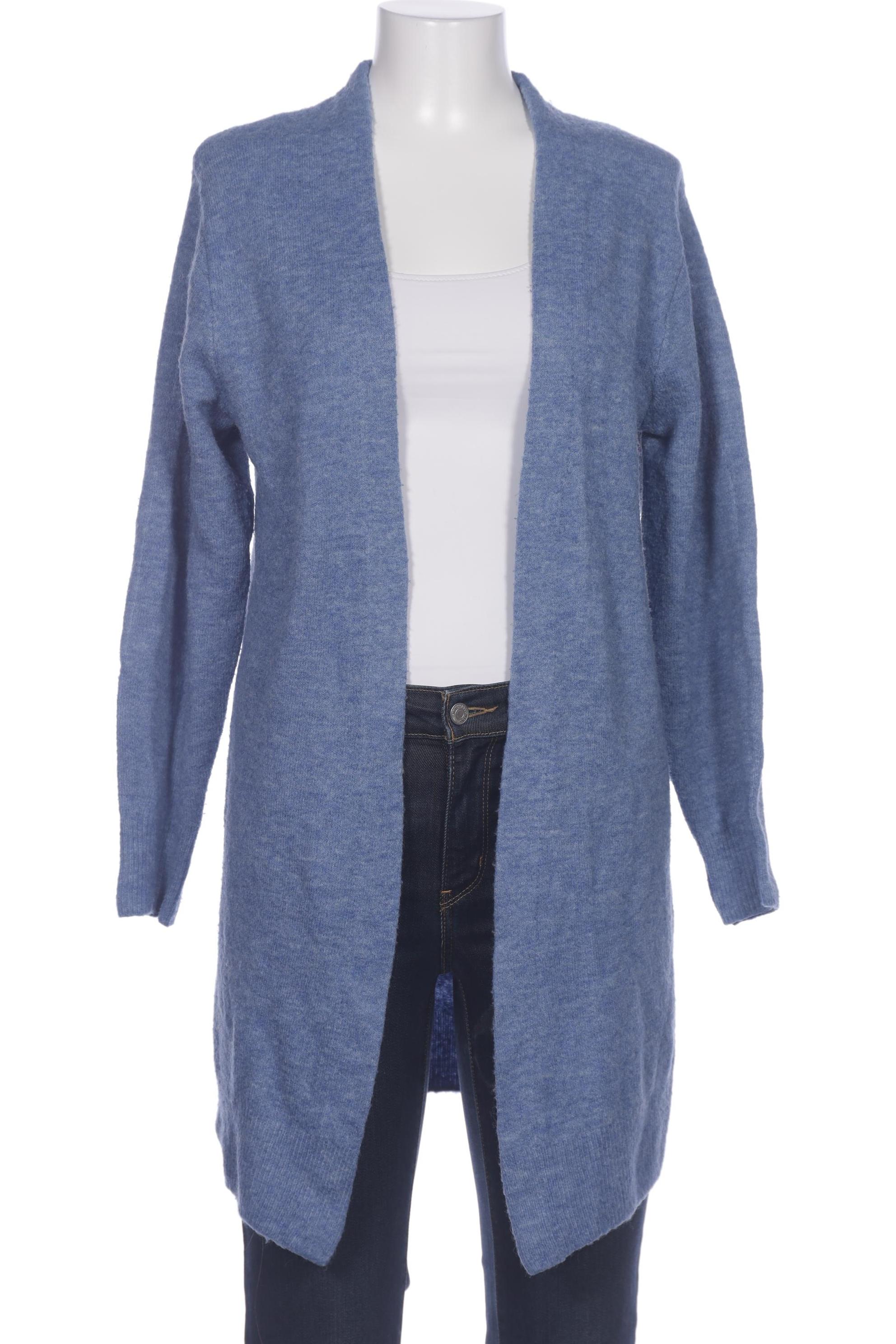 

H&M Damen Strickjacke, blau, Gr. 34