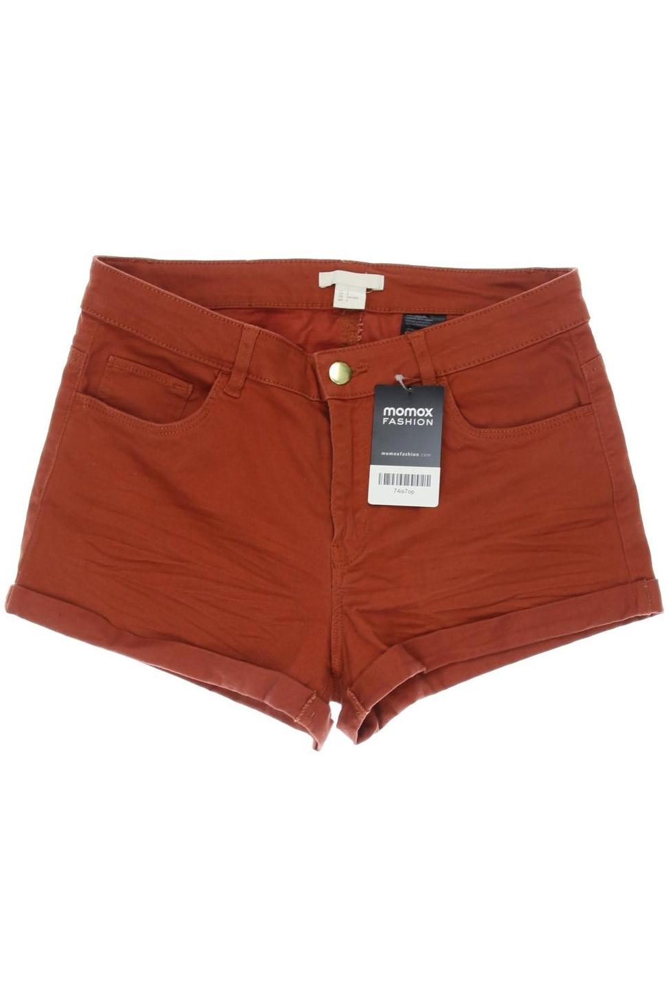 

H&M Damen Shorts, orange, Gr. 36