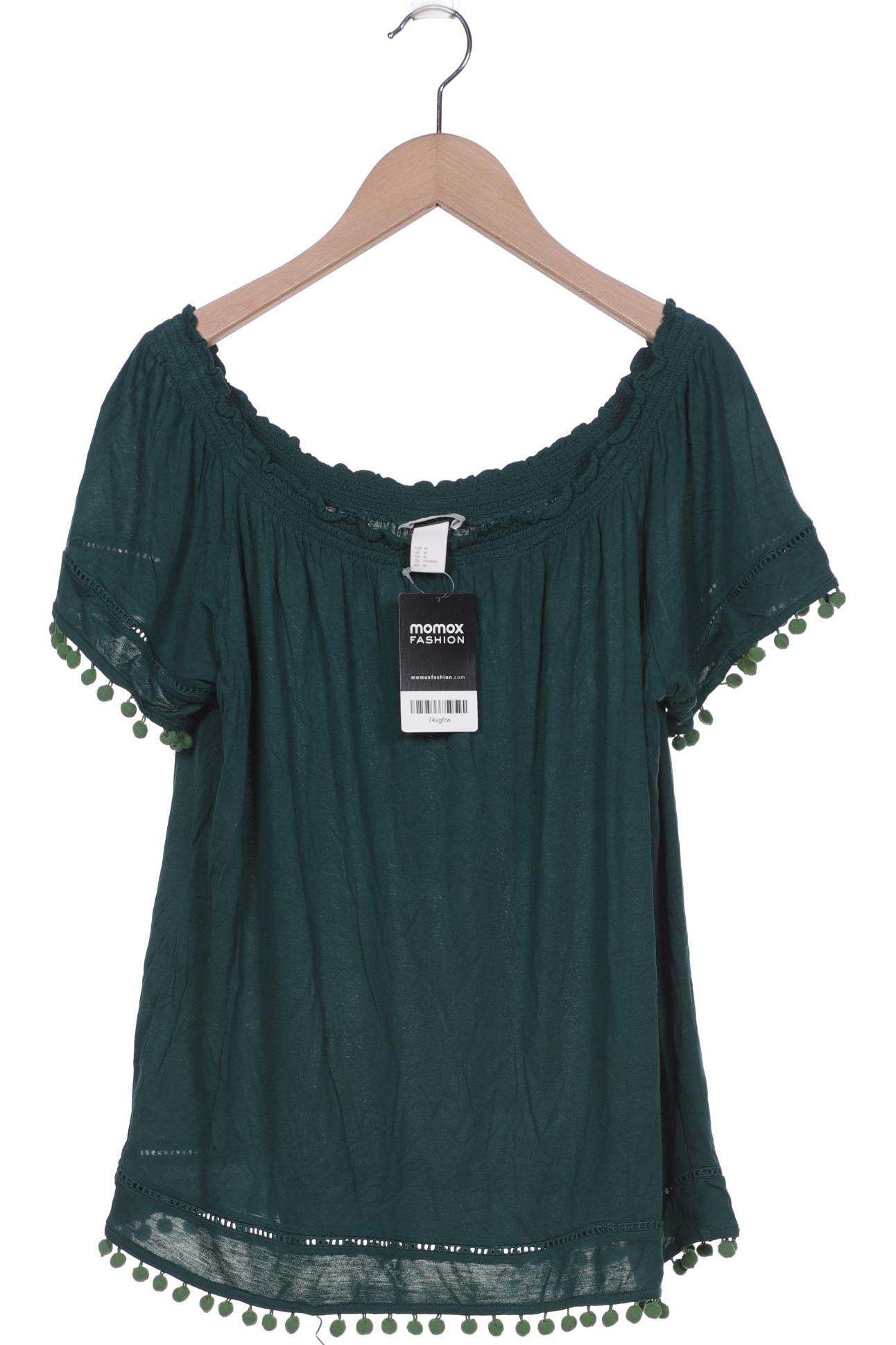 

H&M Damen T-Shirt, türkis