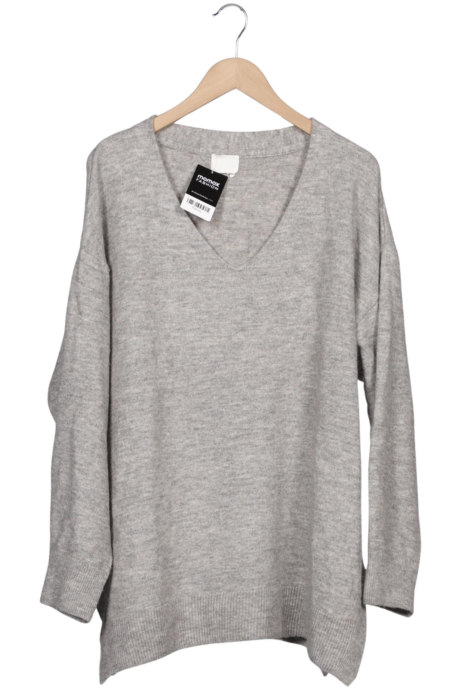 

H&M Damen Pullover, grau, Gr. 46