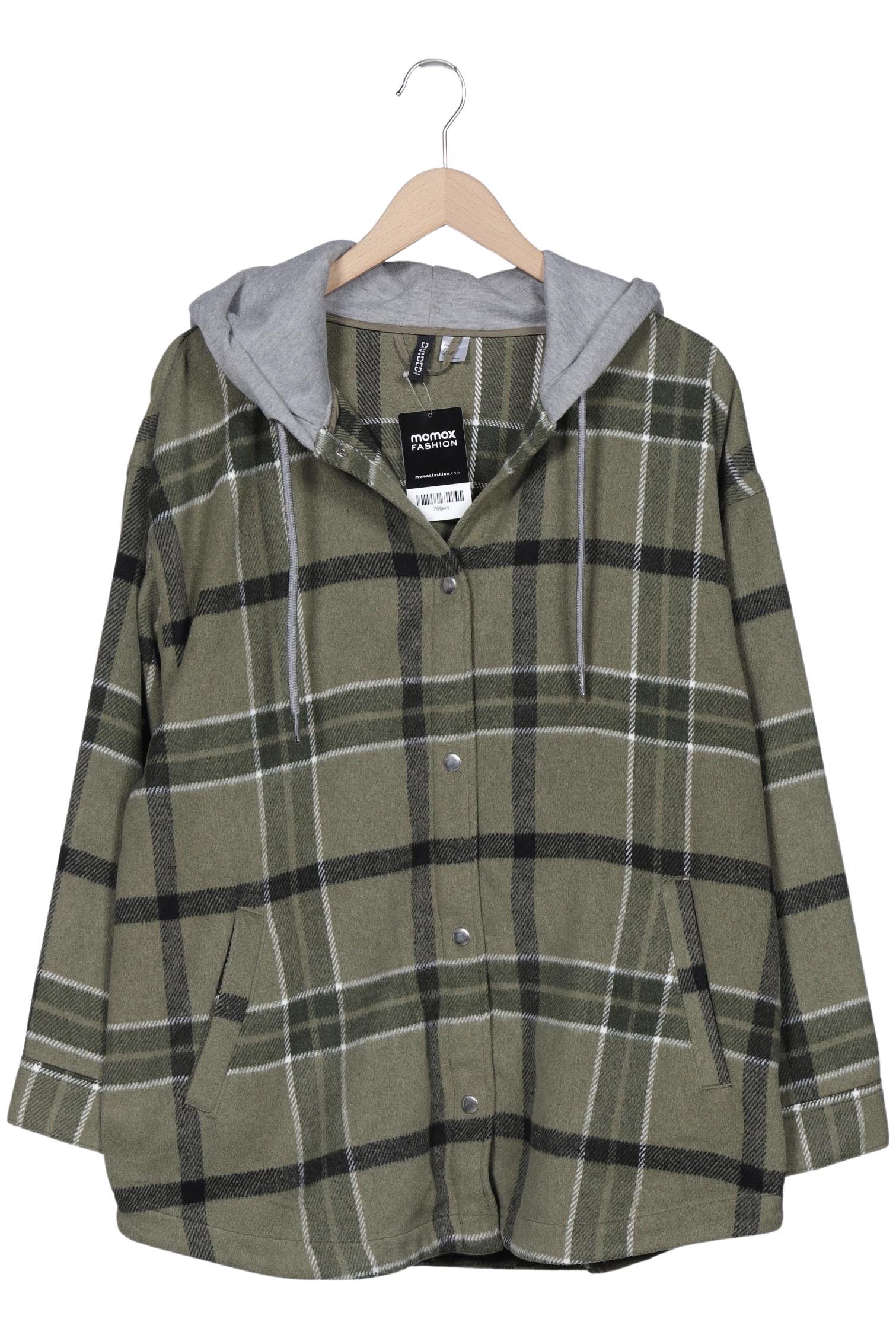 

H&M Damen Jacke, grün, Gr. 38