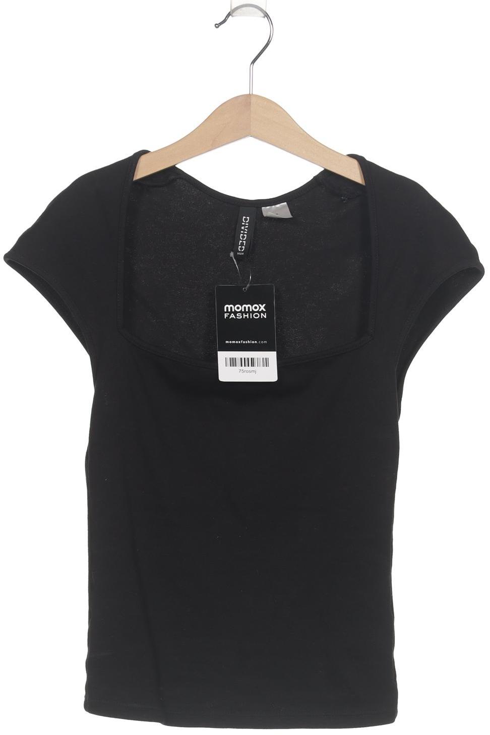 Thumbnail - H&amp;M Damen T-Shirt, schwarz, Gr. 32