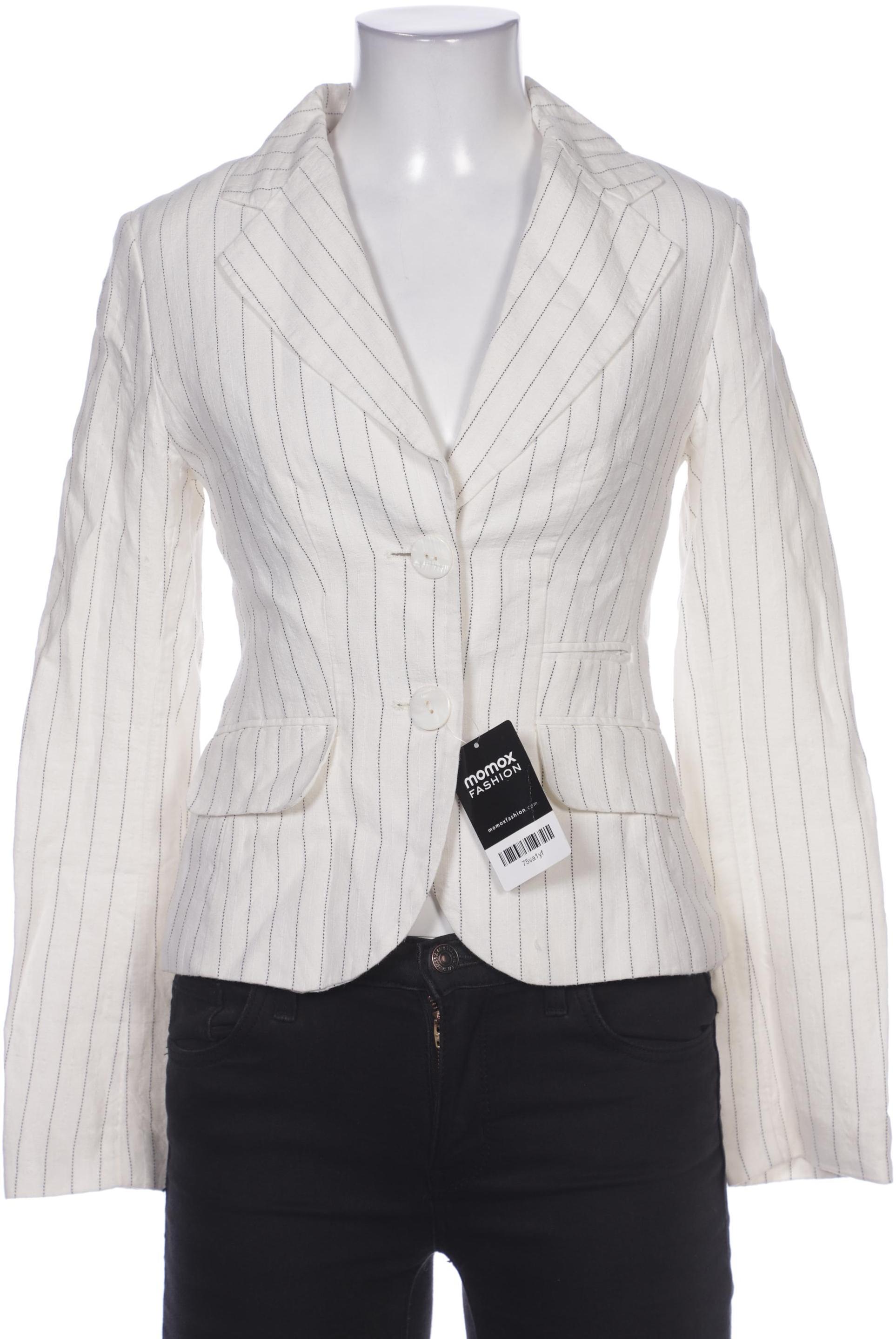 

H&M Damen Blazer, weiß, Gr. 34