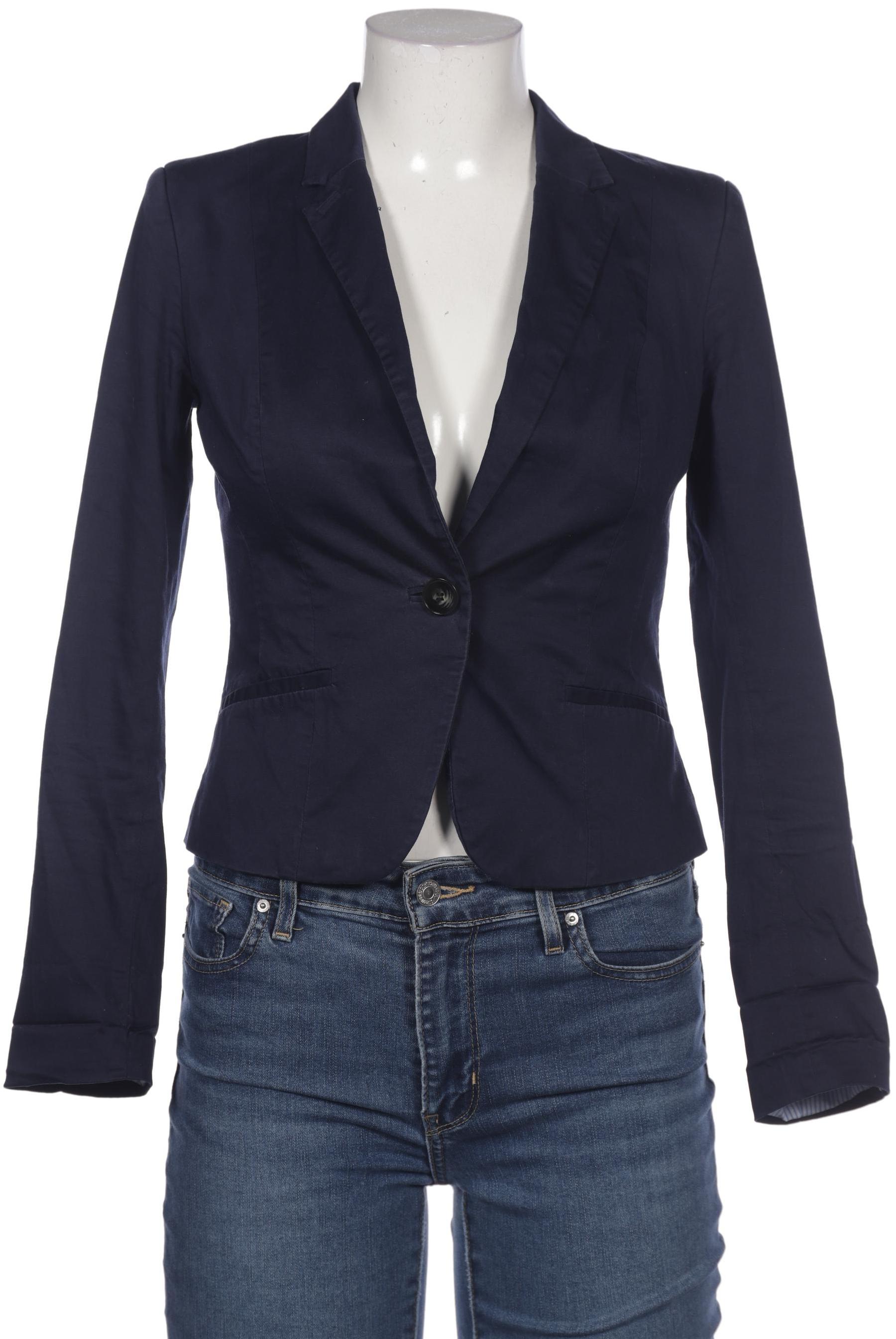 

H&M Damen Blazer, marineblau, Gr. 36