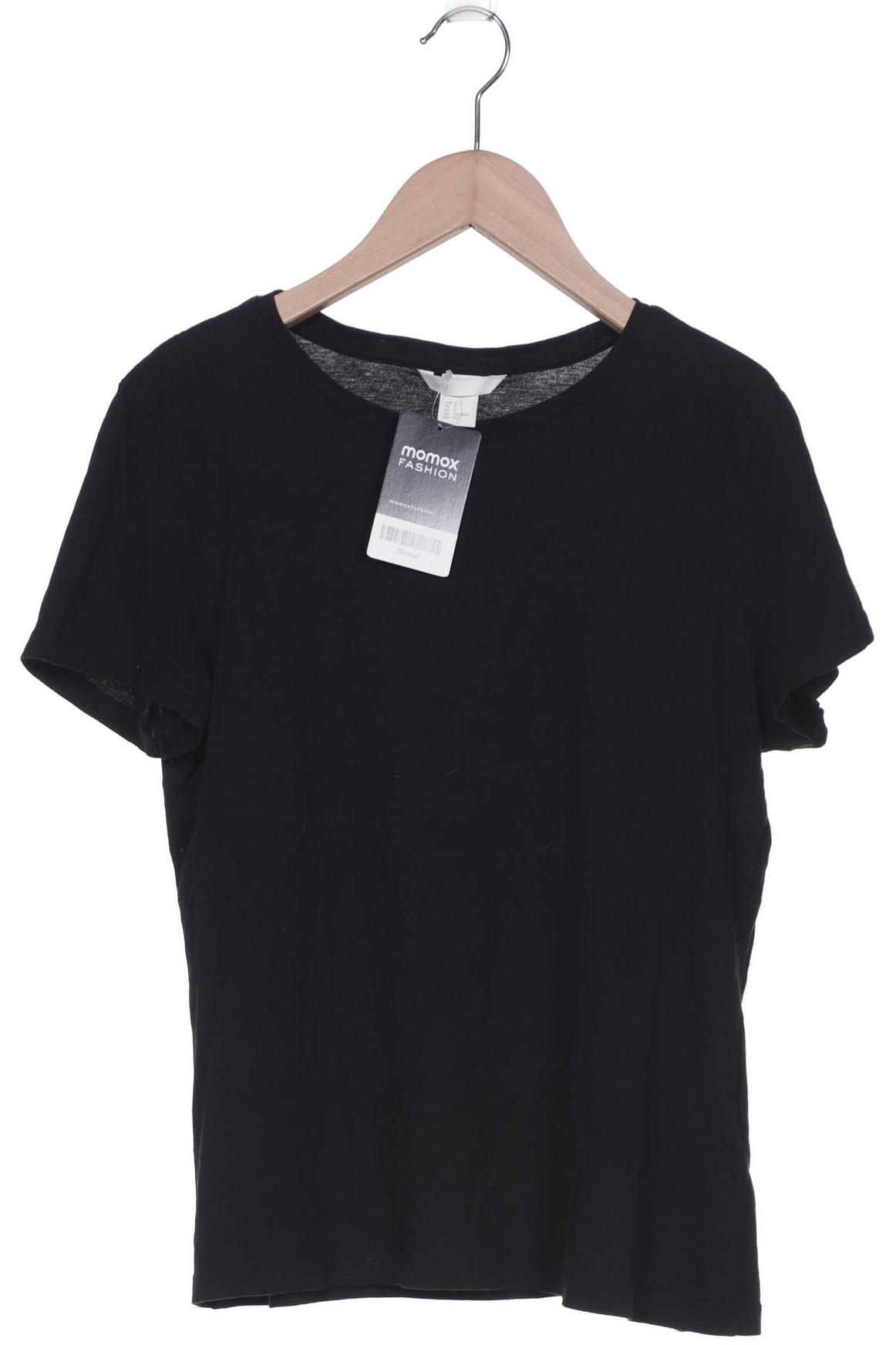 

H&M Damen T-Shirt, schwarz