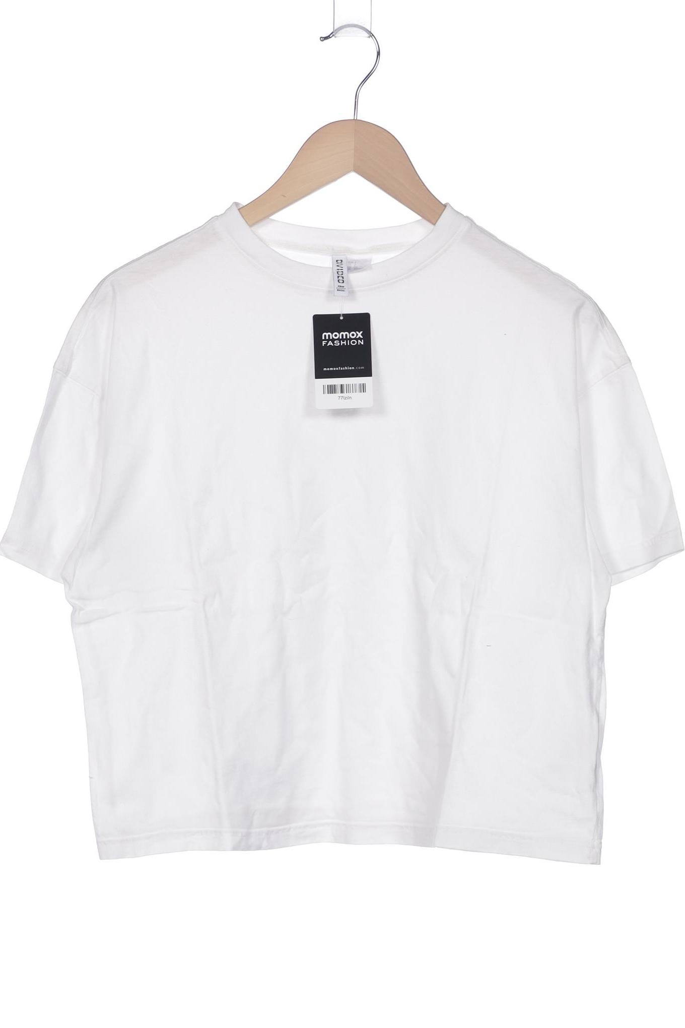

H&M Damen T-Shirt, weiß, Gr. 36