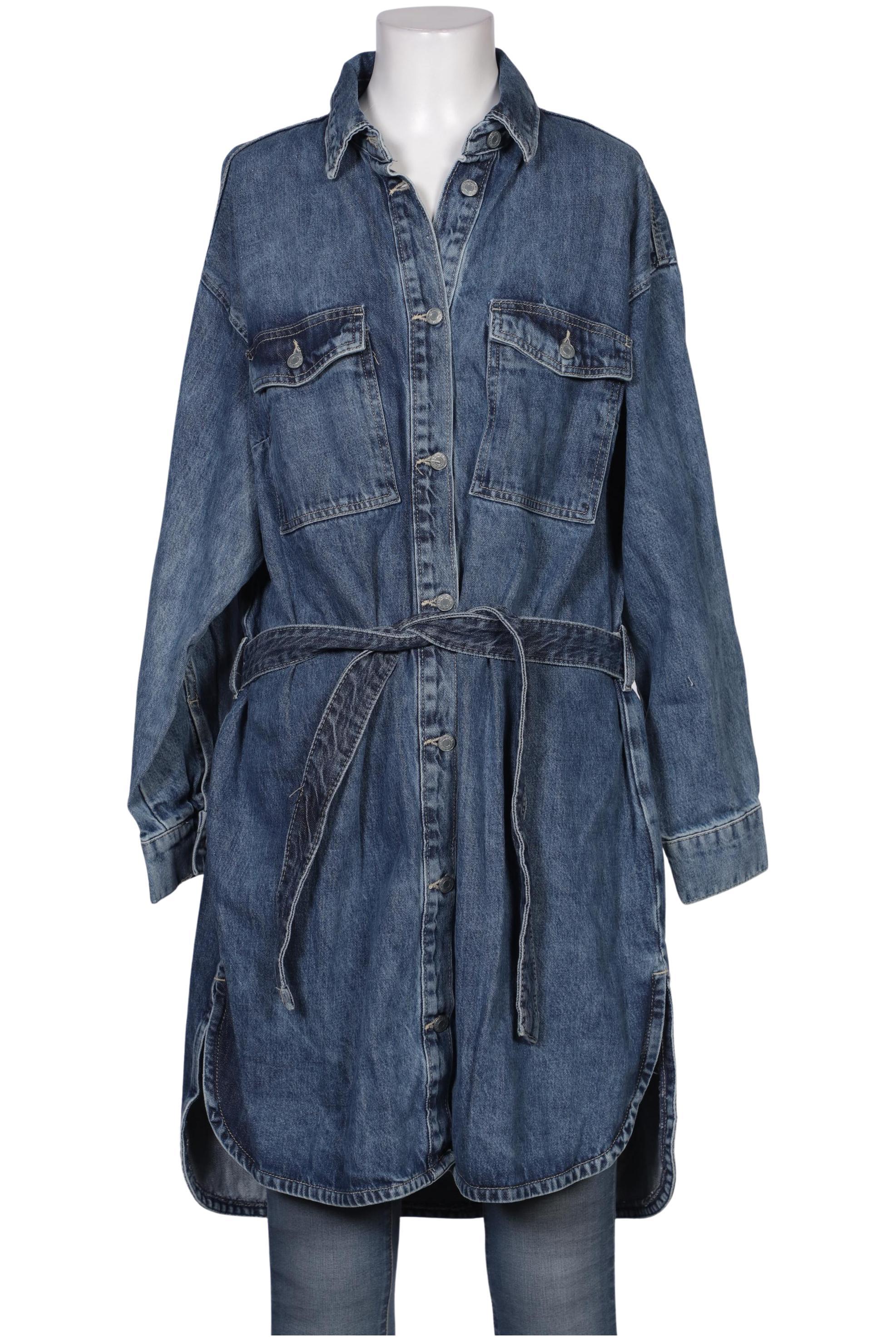 

H&M Damen Mantel, blau, Gr. 36