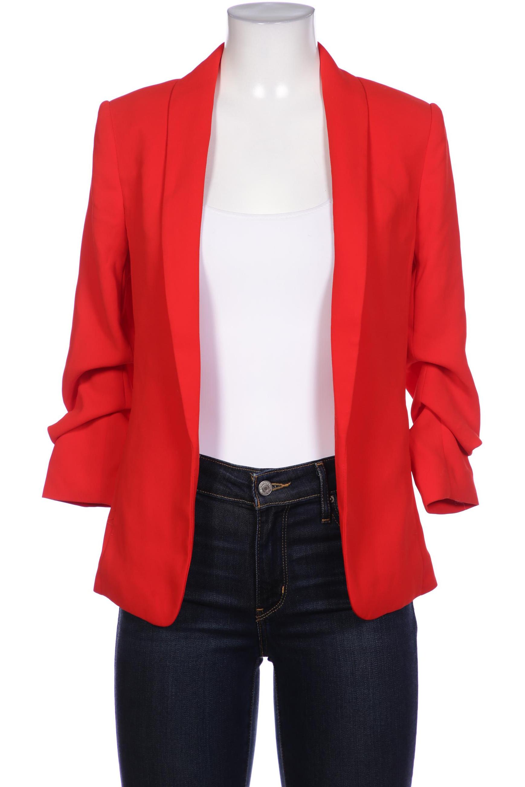 

H&M Damen Blazer, rot, Gr. 36