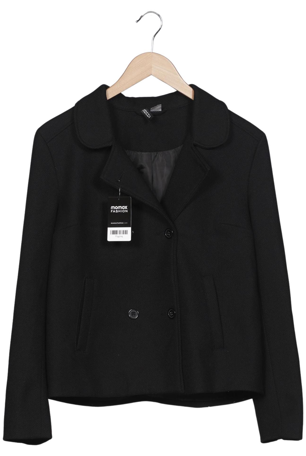 

H&M Damen Jacke, schwarz, Gr. 42