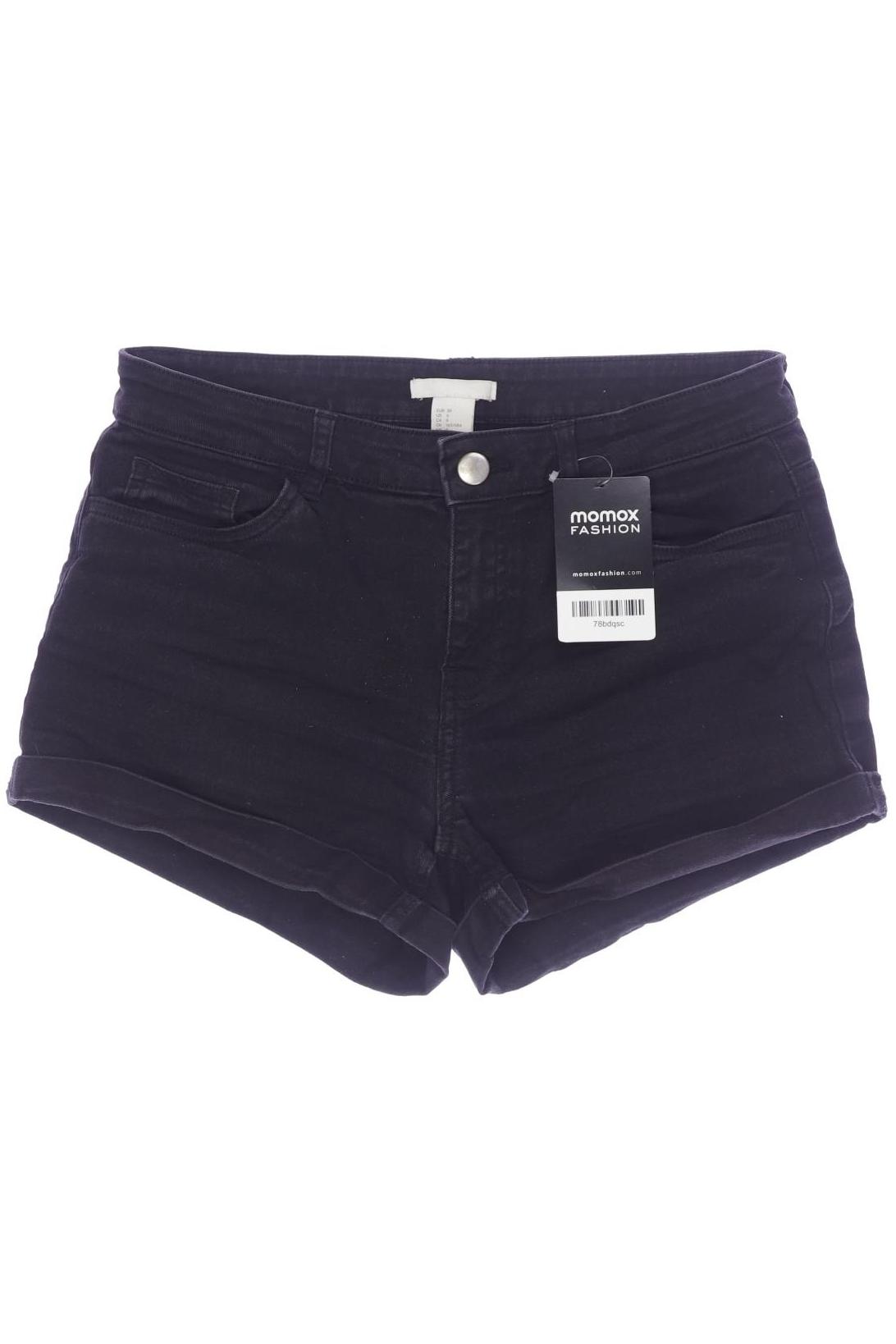

H&M Damen Shorts, schwarz, Gr. 36