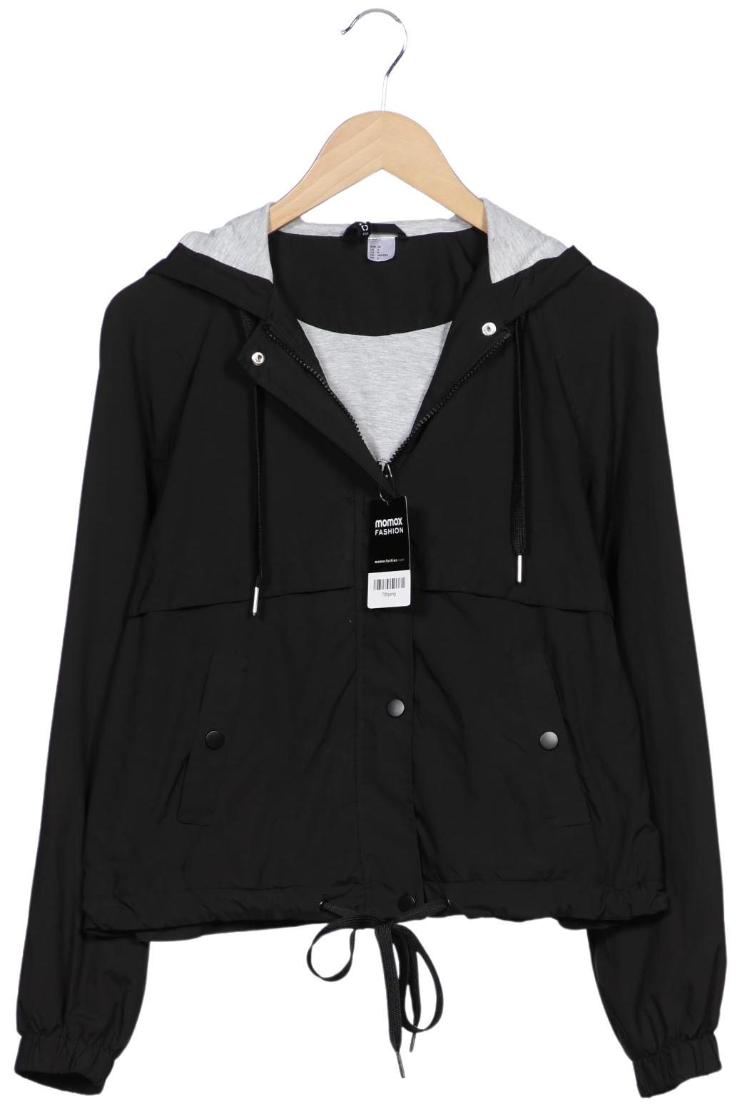 

H&M Damen Jacke, schwarz, Gr. 36