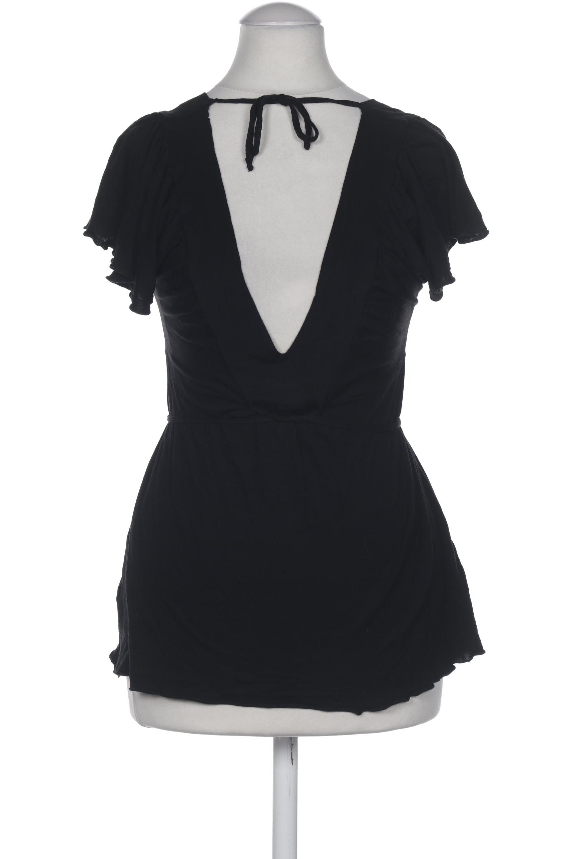 

H&M Damen T-Shirt, schwarz, Gr. 34