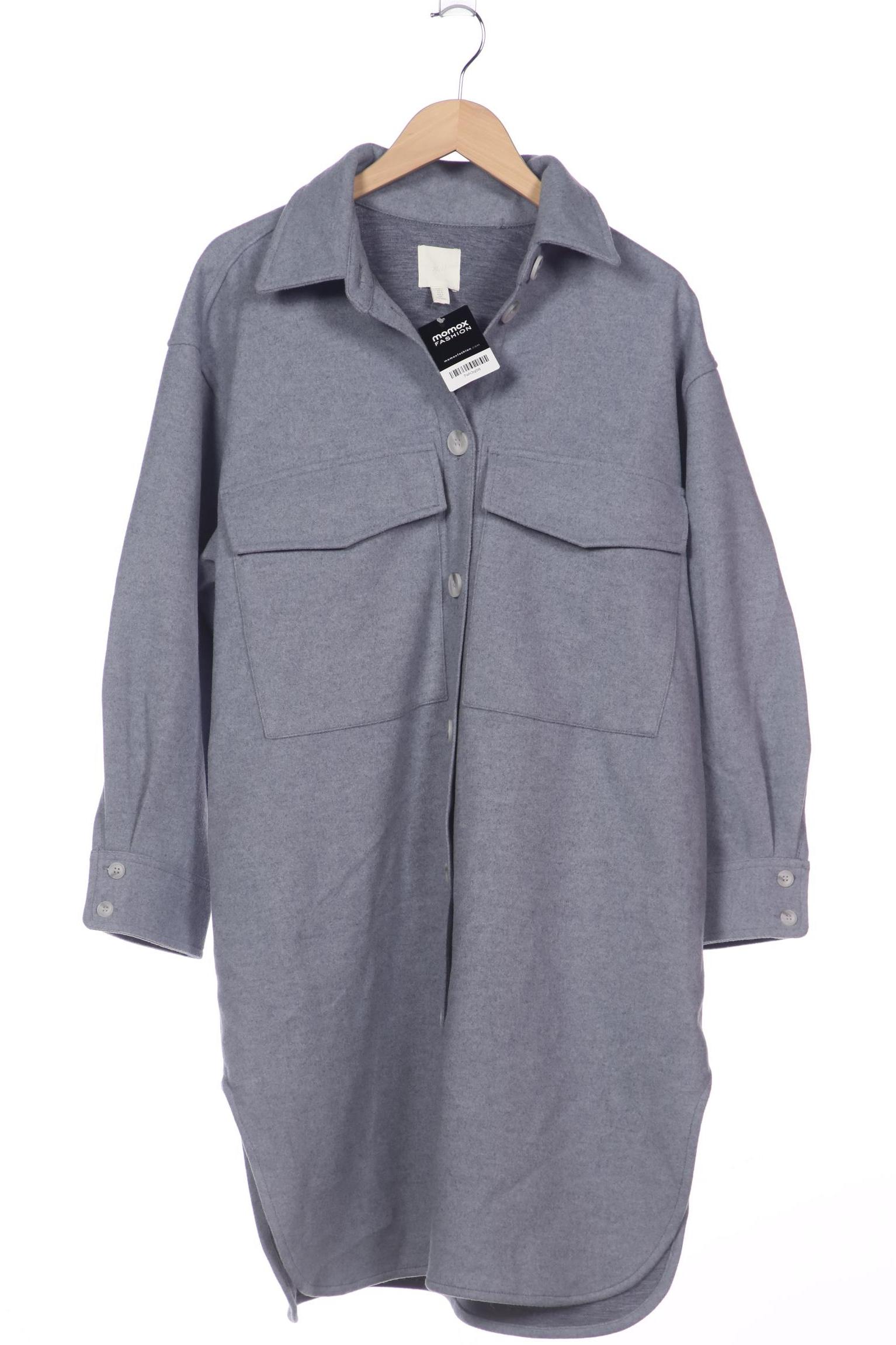 

H&M Damen Mantel, blau, Gr. 42
