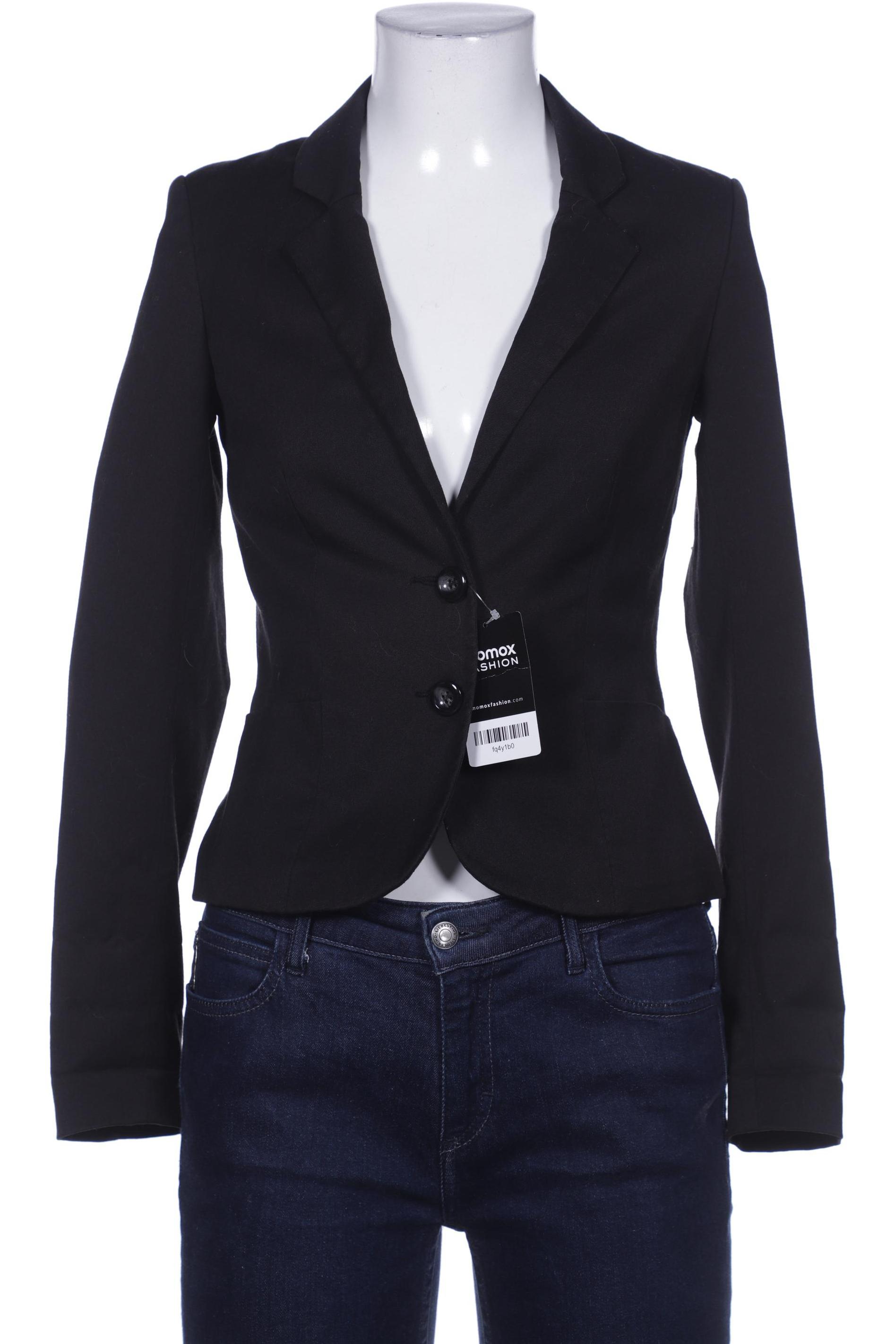 

H&M Damen Blazer, schwarz, Gr. 34