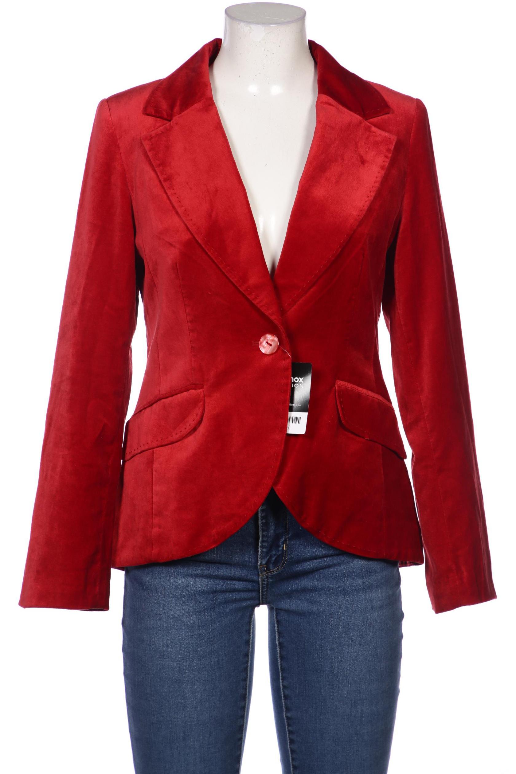 

H&M Damen Blazer, rot, Gr. 40