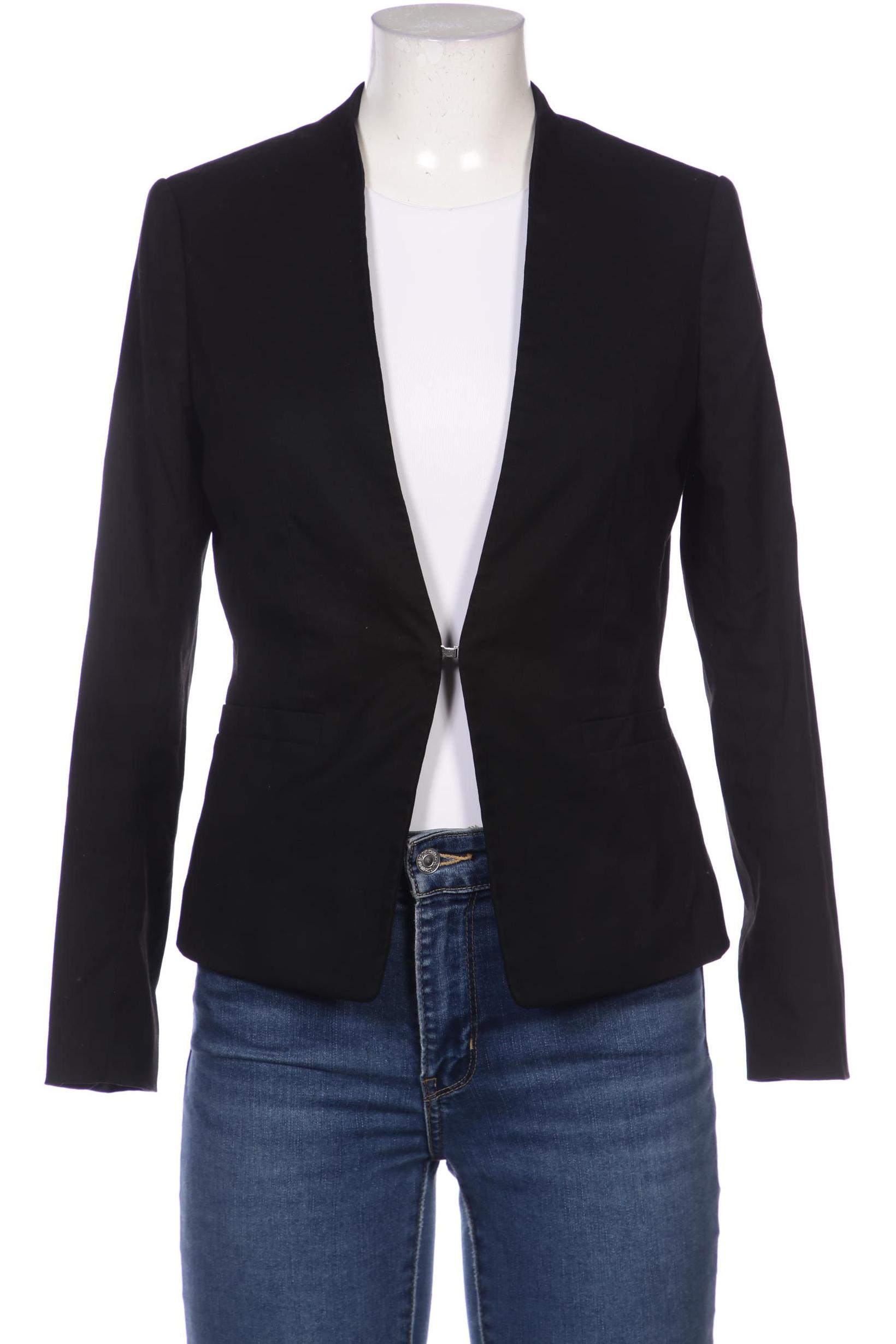 

H&M Damen Blazer, schwarz, Gr. 38