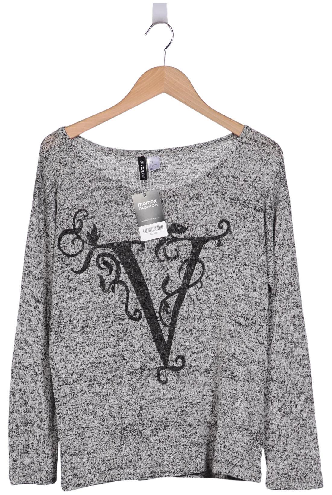 

H&M Damen Pullover, grau, Gr. 38