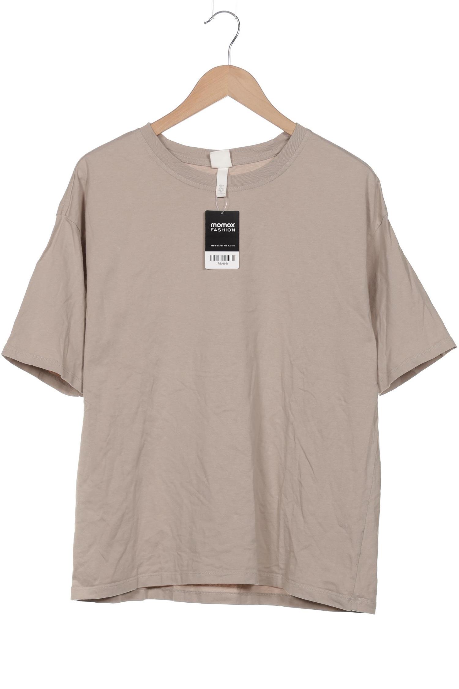 

H&M Damen T-Shirt, beige, Gr. 36