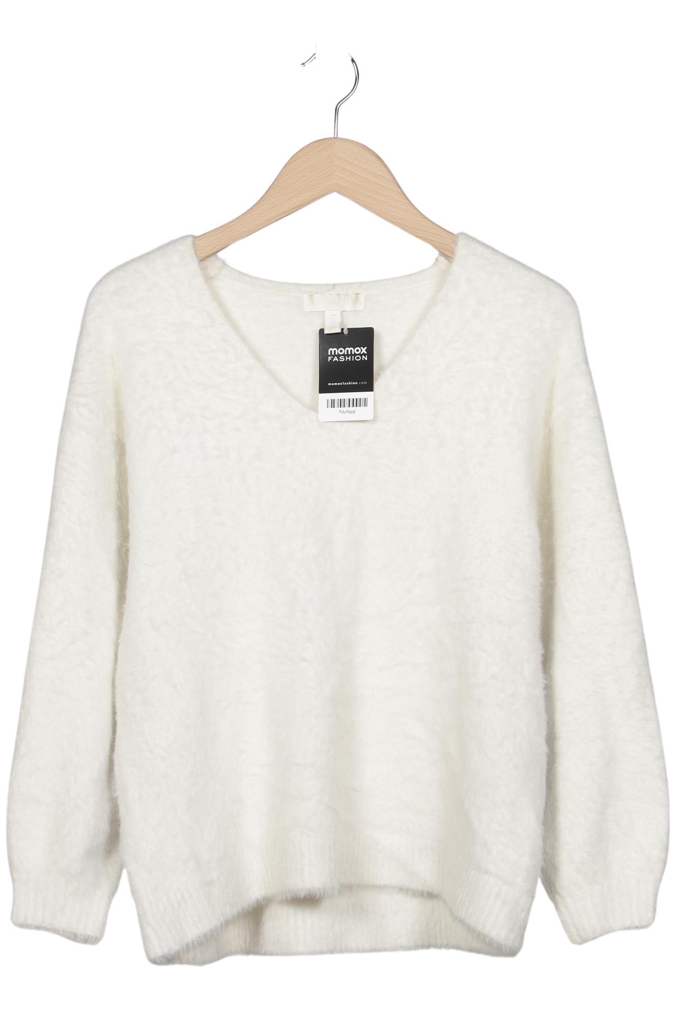 

H&M Damen Pullover, cremeweiß, Gr. 36