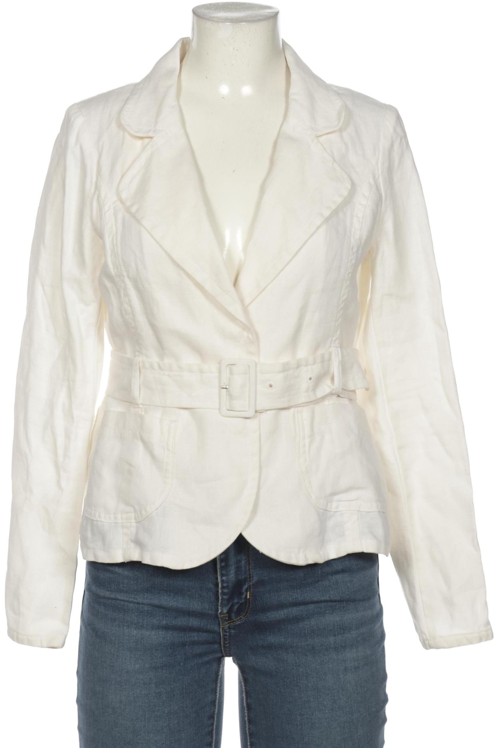 

H&M Damen Blazer, cremeweiß, Gr. 40