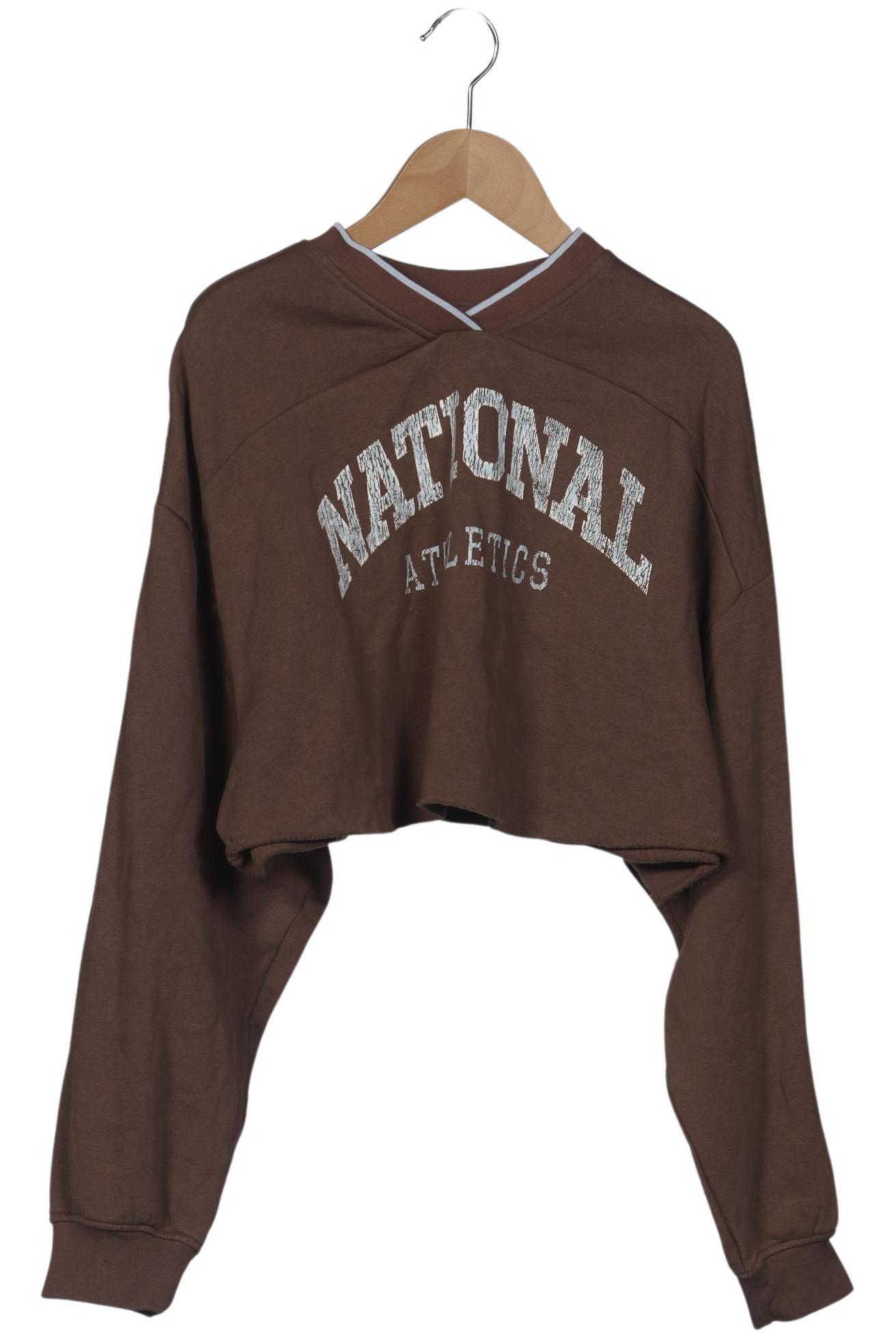 

H&M Damen Sweatshirt, braun, Gr. 42