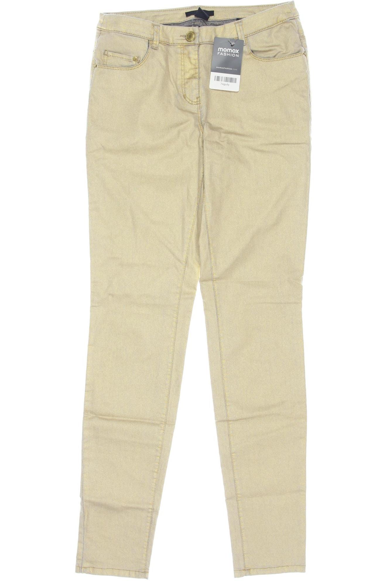 

H&M Damen Jeans, beige, Gr. 34
