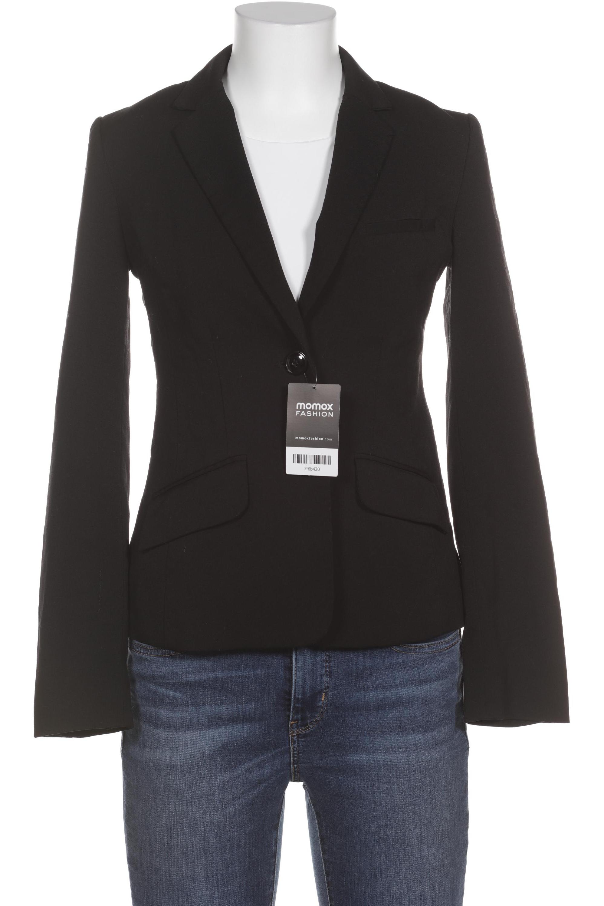 

H&M Damen Blazer, schwarz, Gr. 34