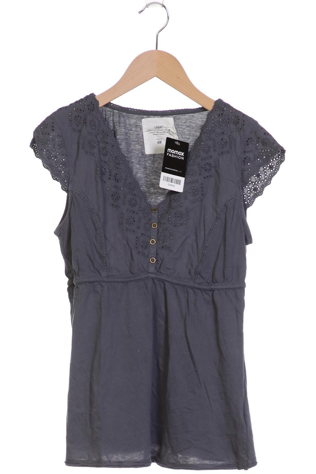 

H&M Damen T-Shirt, blau, Gr. 38