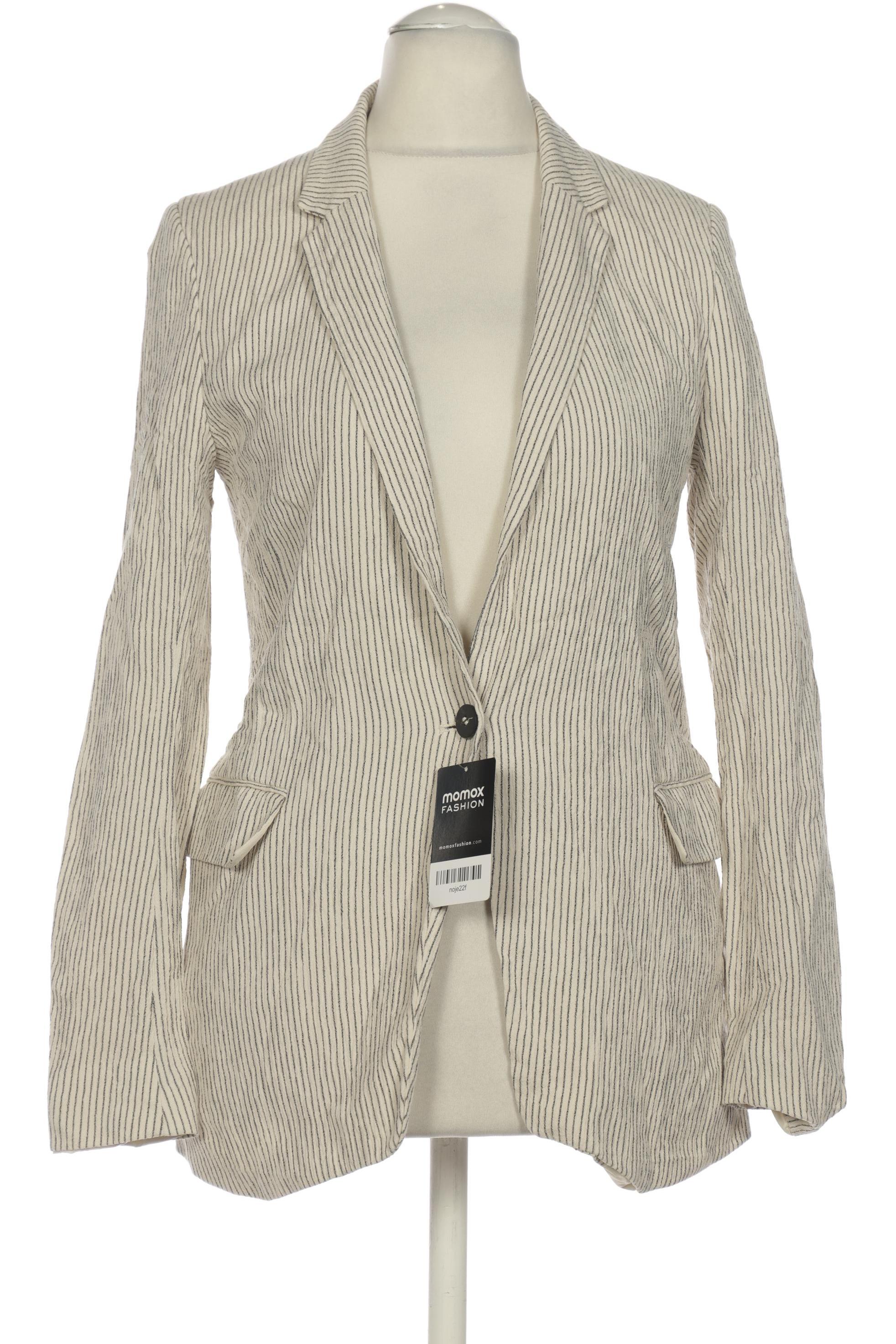 

H&M Damen Blazer, cremeweiß, Gr. 36