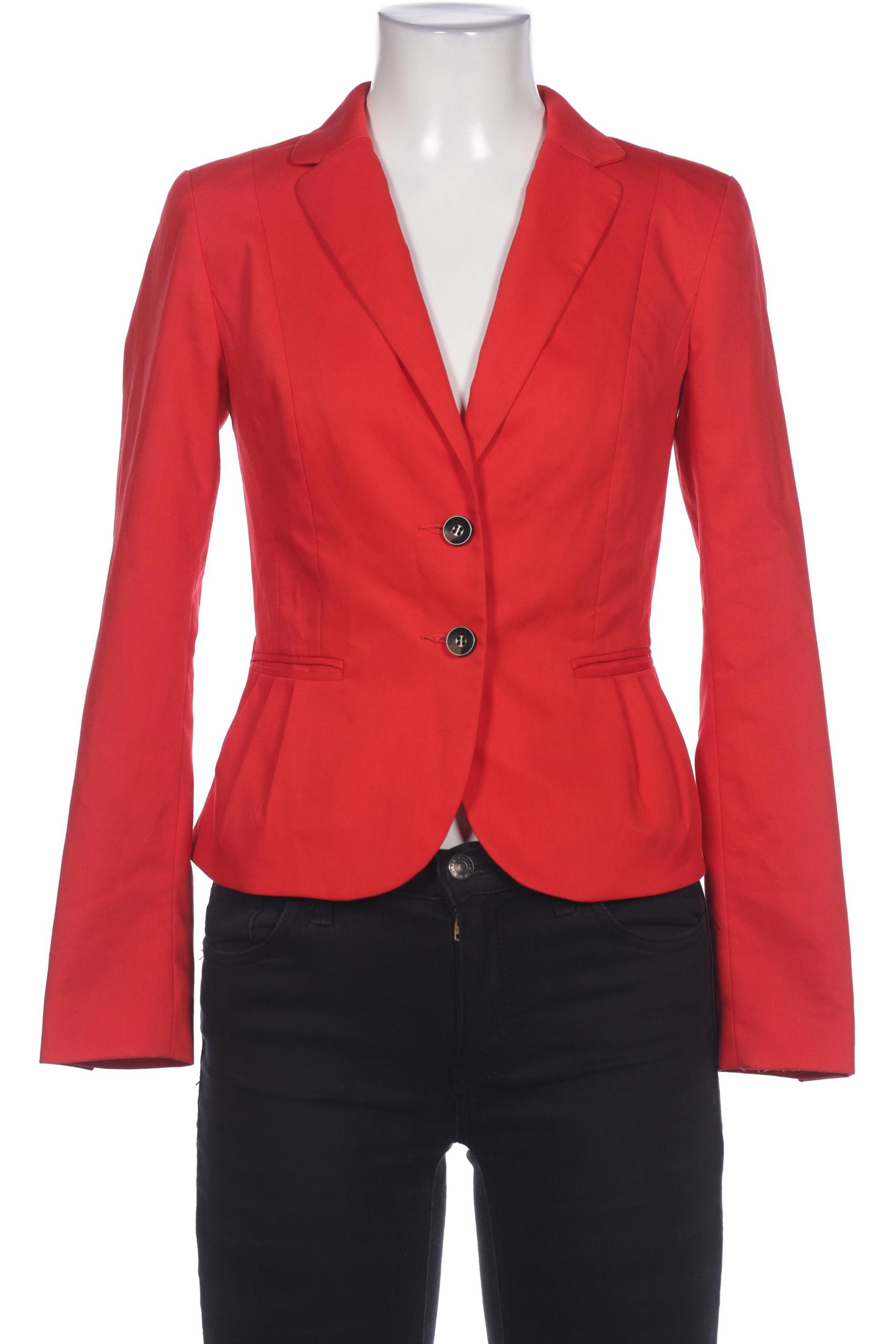 

H&M Damen Blazer, rot, Gr. 34