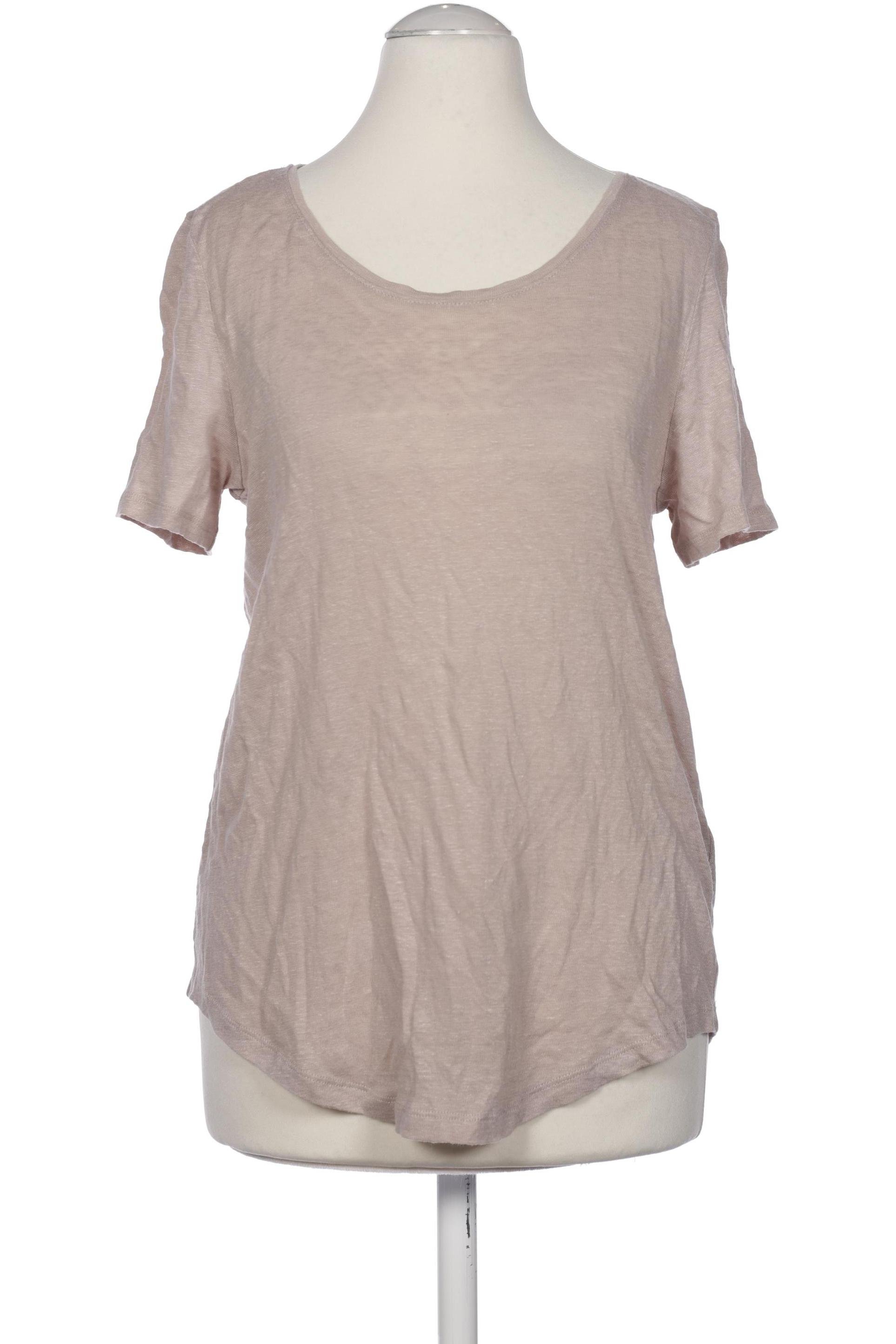 

H&M Damen T-Shirt, beige, Gr. 34