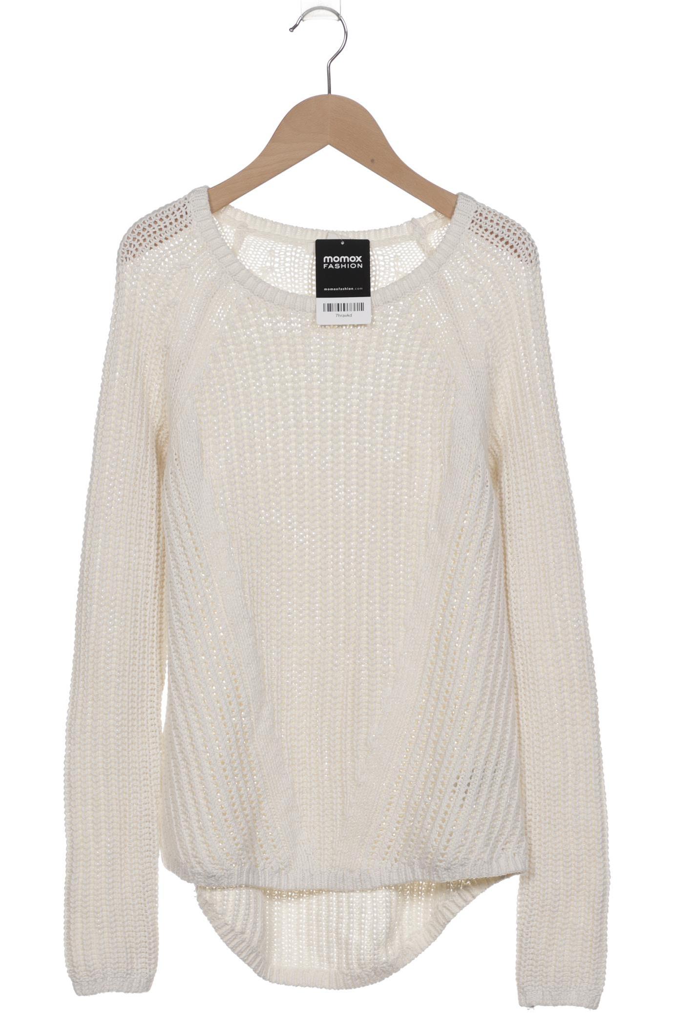 

H&M Damen Pullover, weiß, Gr. 34