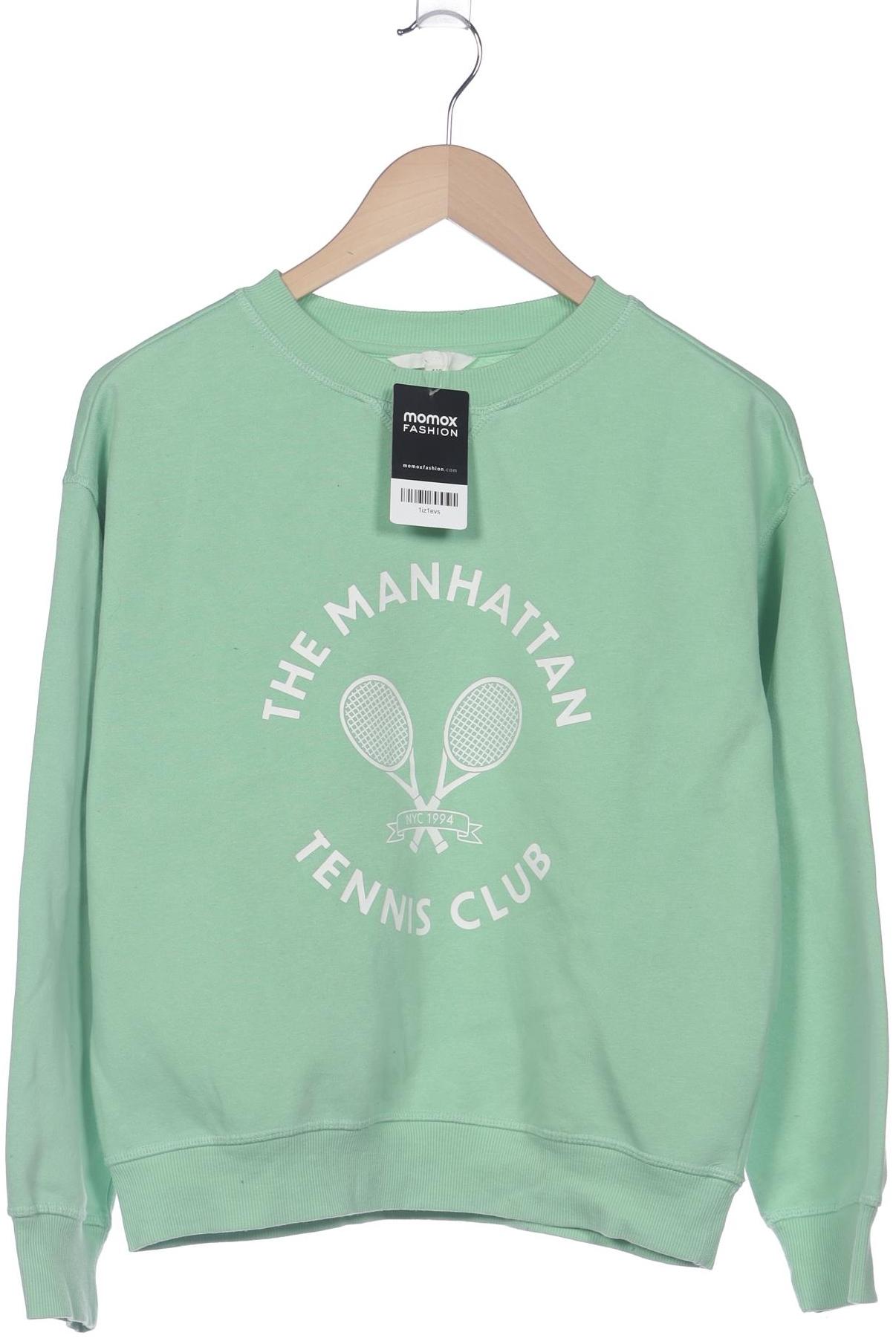 

H&M Damen Sweatshirt, hellgrün, Gr. 34