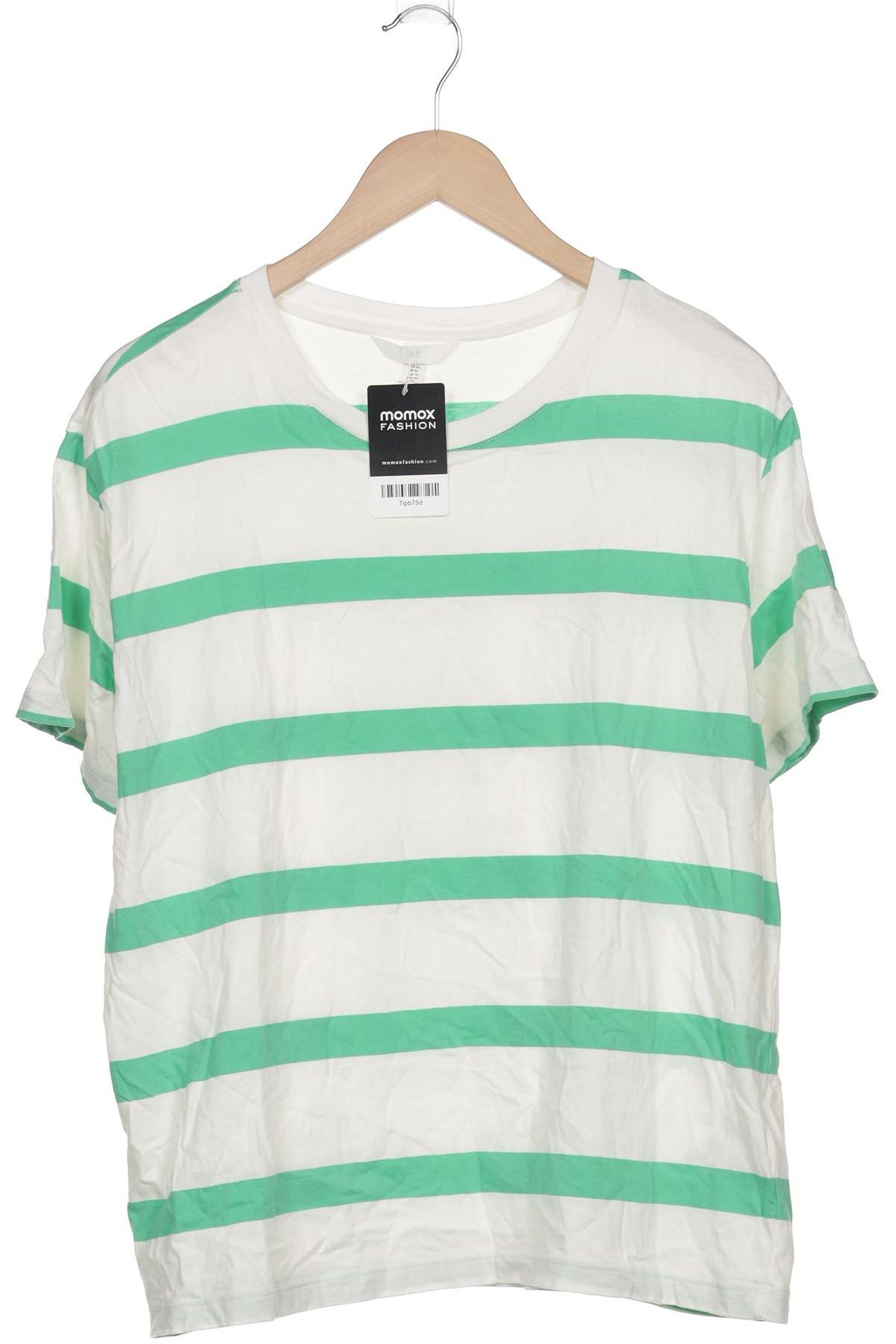

H&M Damen T-Shirt, cremeweiß, Gr. 44