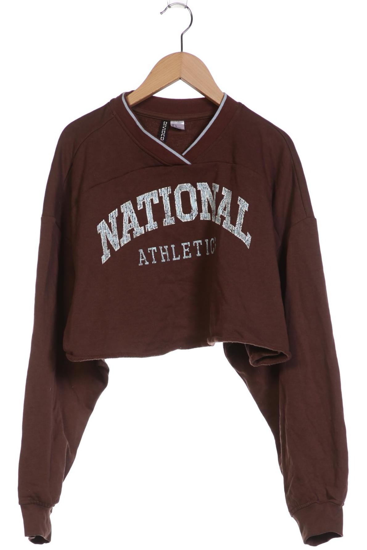 

H&M Damen Sweatshirt, braun, Gr. 42