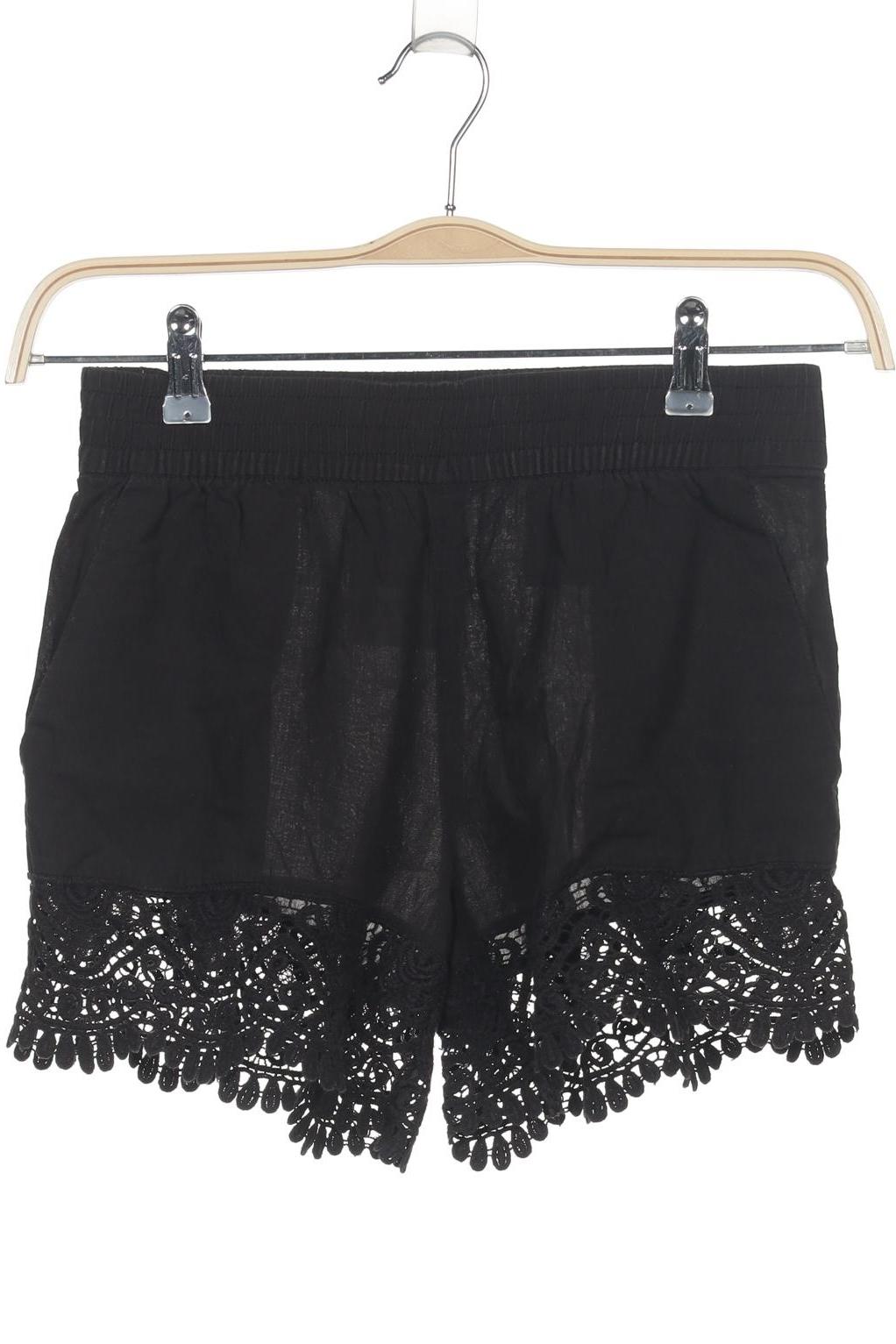 

H&M Damen Shorts, schwarz, Gr. 36