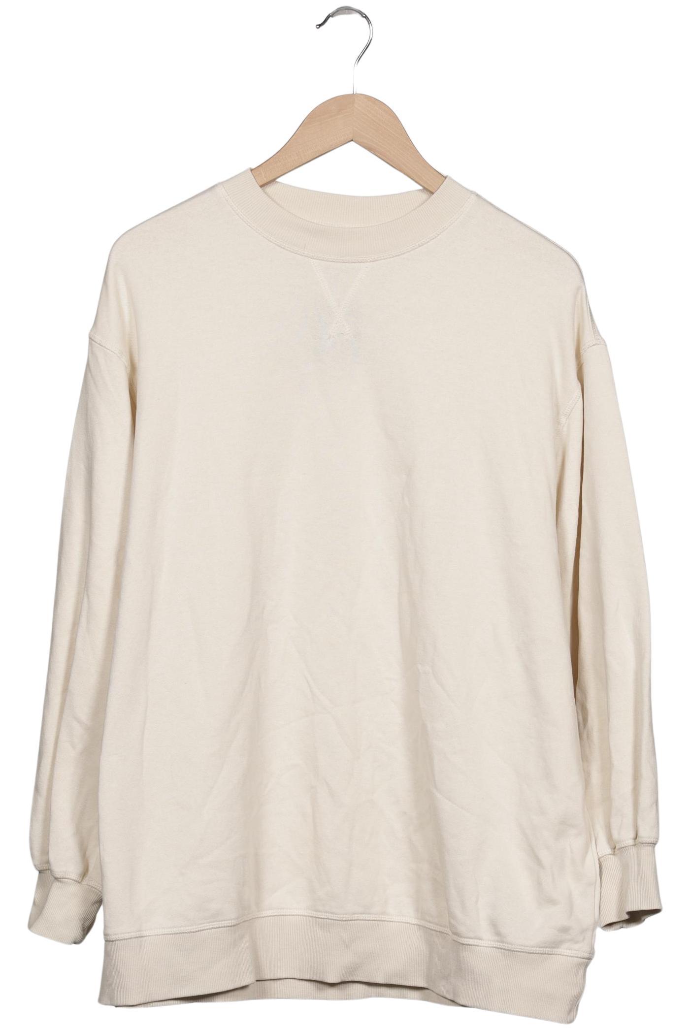 

H&M Damen Sweatshirt, cremeweiß, Gr. 38