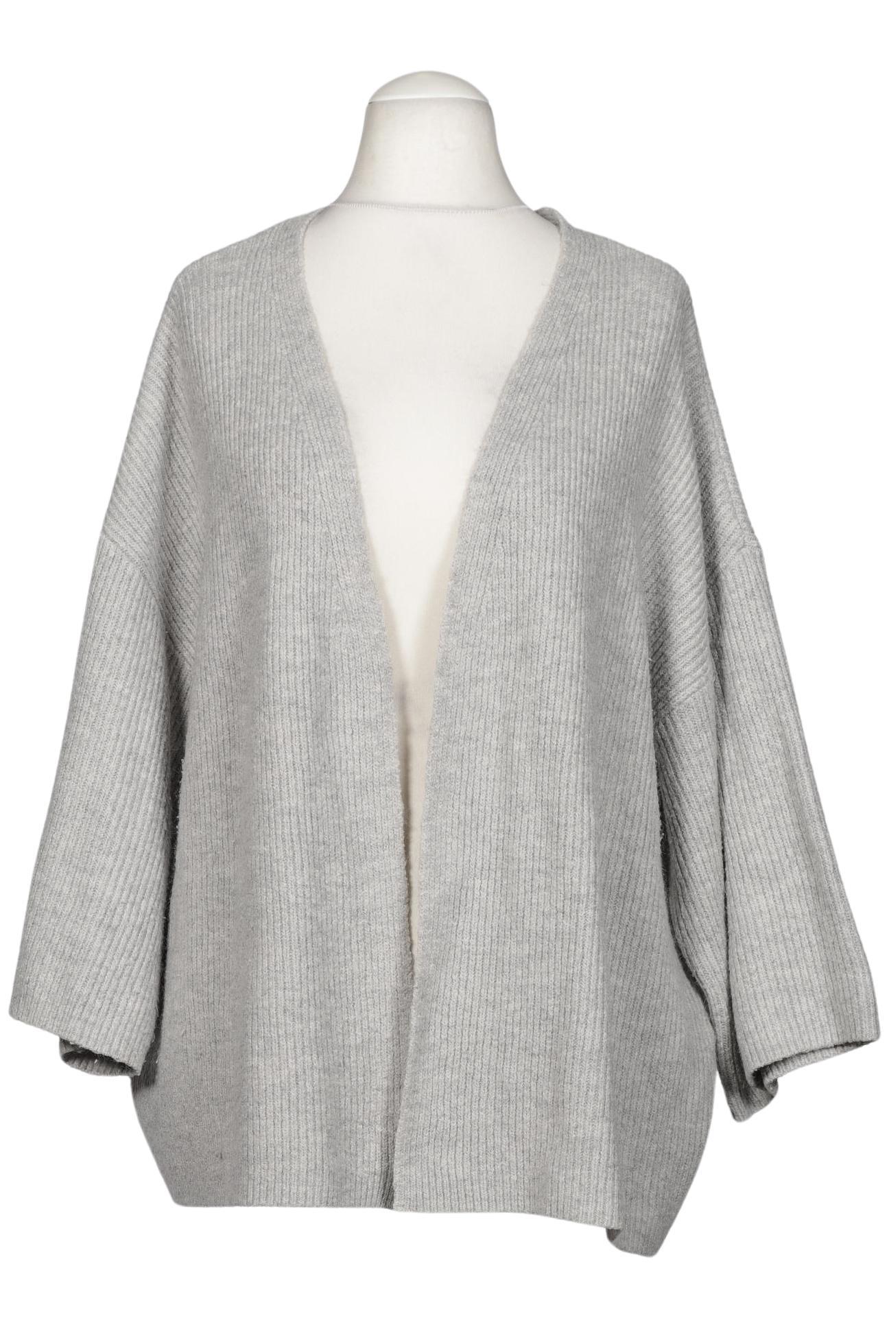 

H&M Damen Strickjacke, grau, Gr. 38